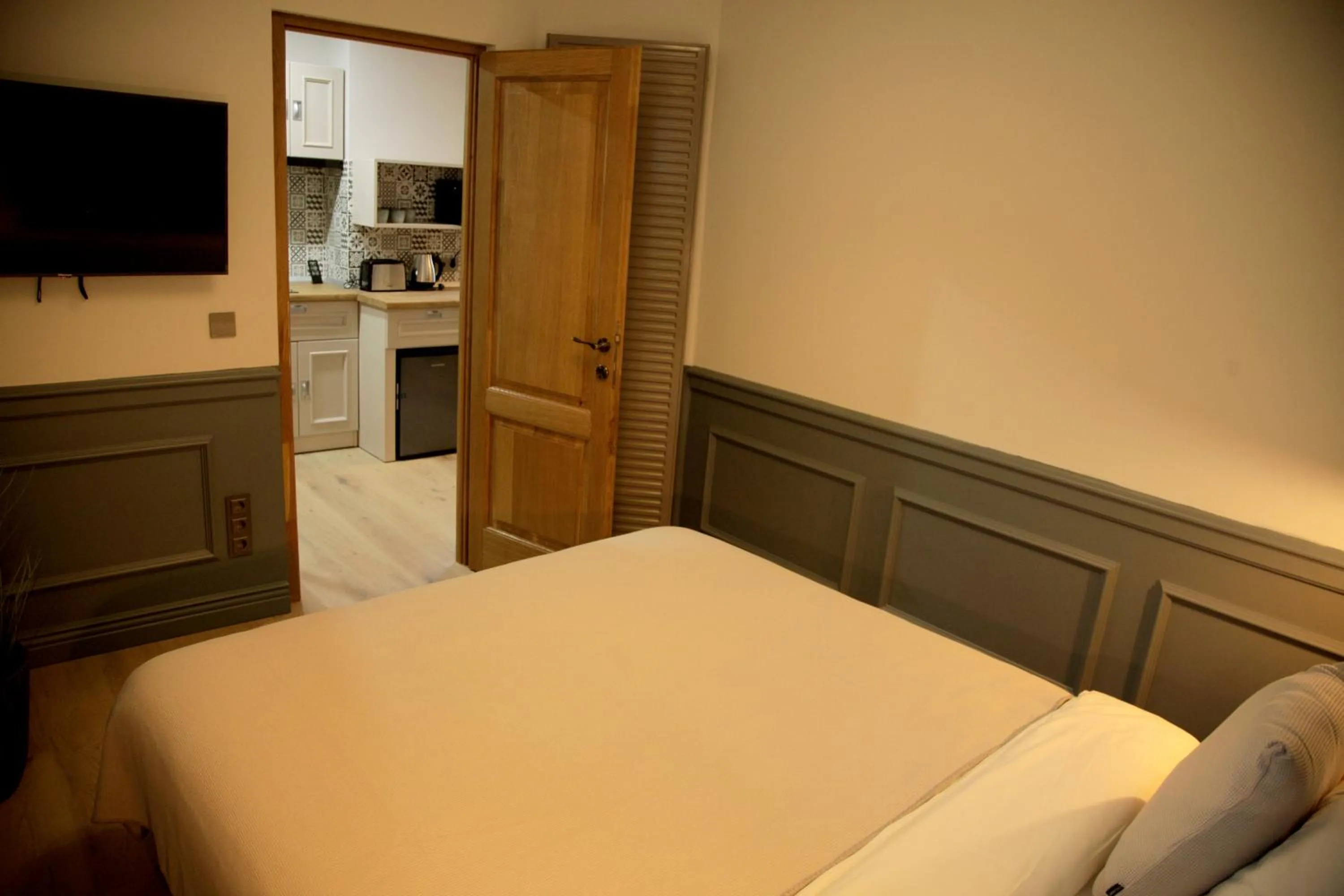Bed in Central Boutique Apartments
