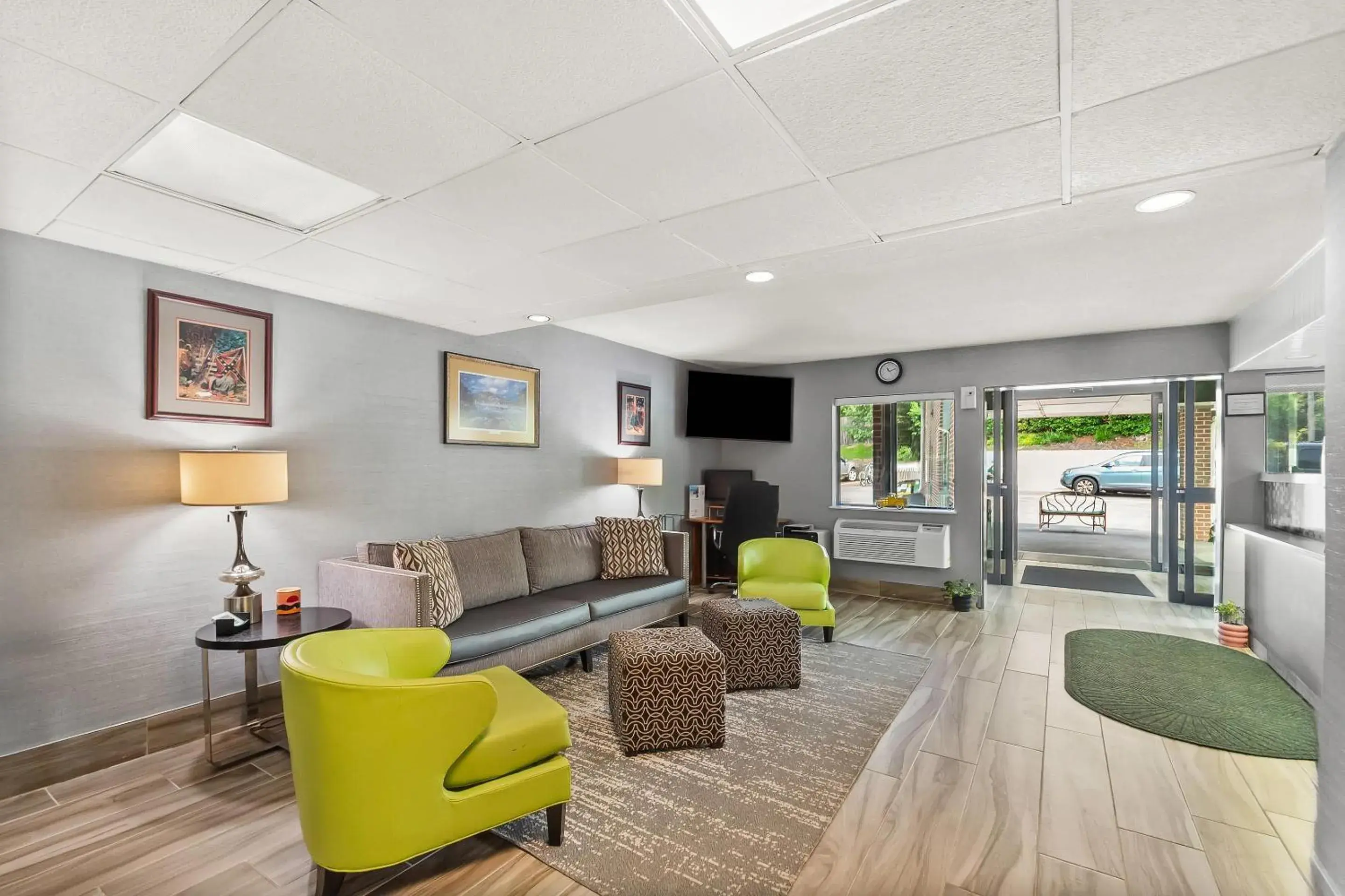 Lobby or reception in Quality Inn Lobby or reception in Quality Inn