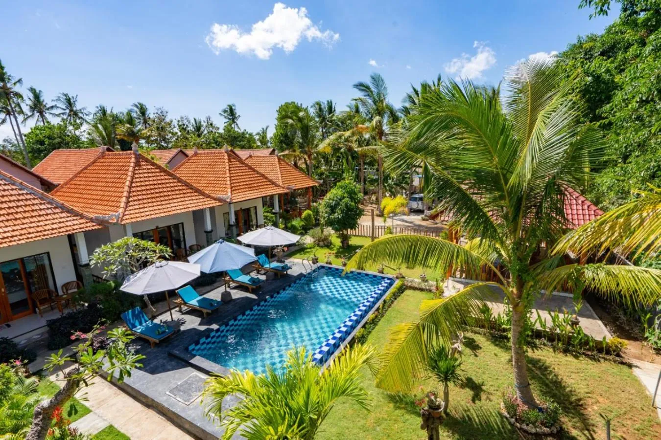 Floor plan in Surya Maha Bungallo