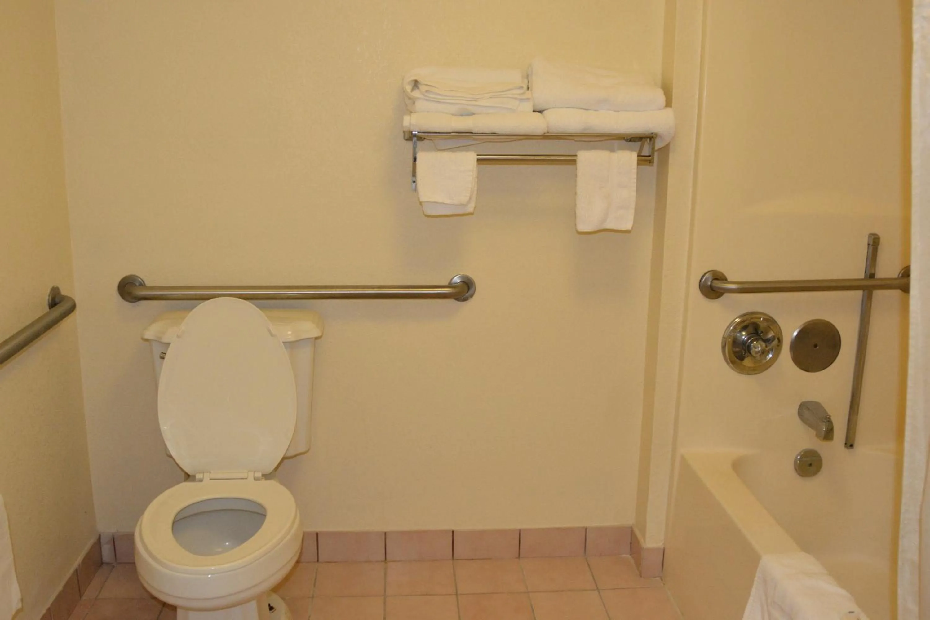 Bathroom in Travelodge by Wyndham Montgomery East