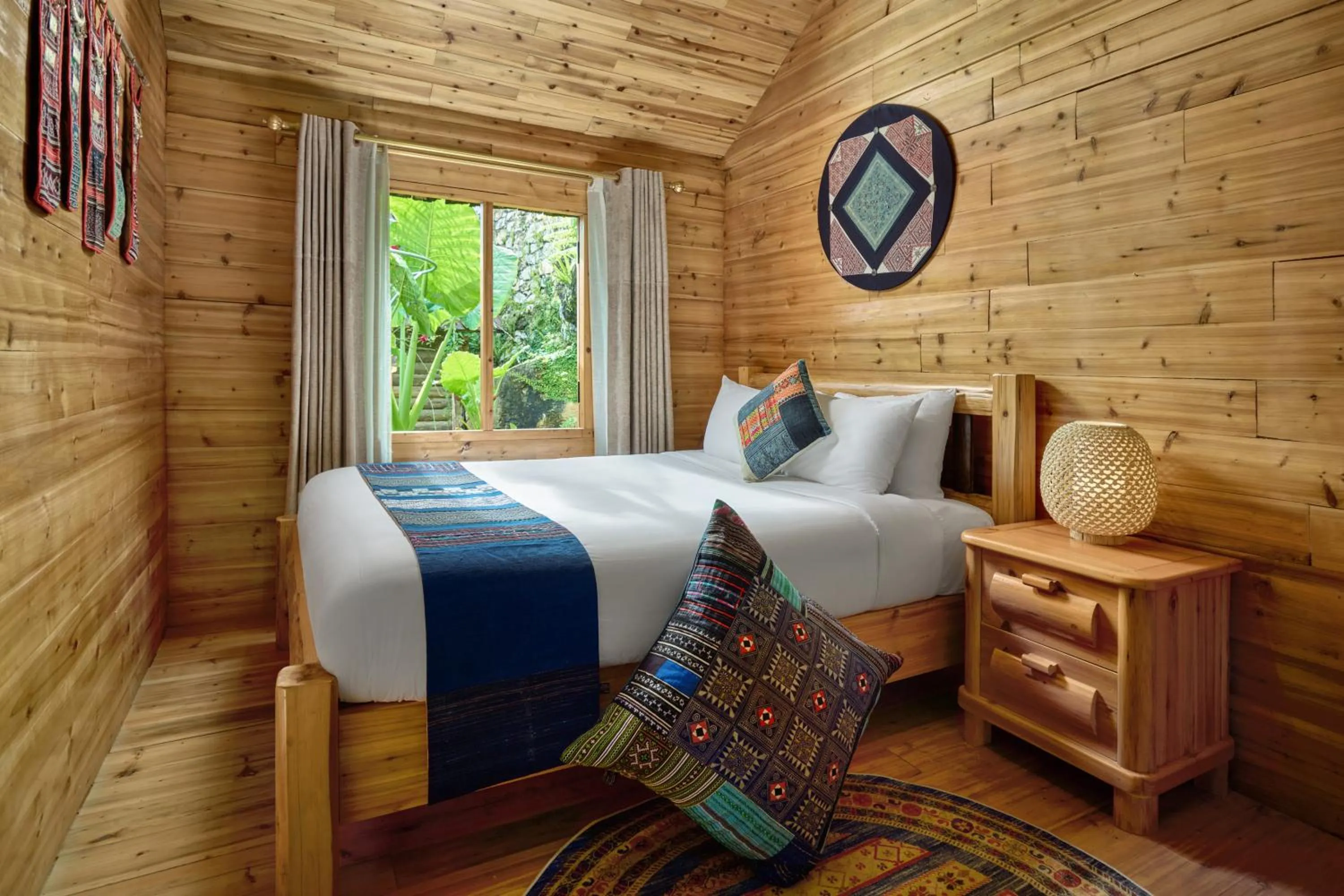 Bed in Laxsik Ecolodge