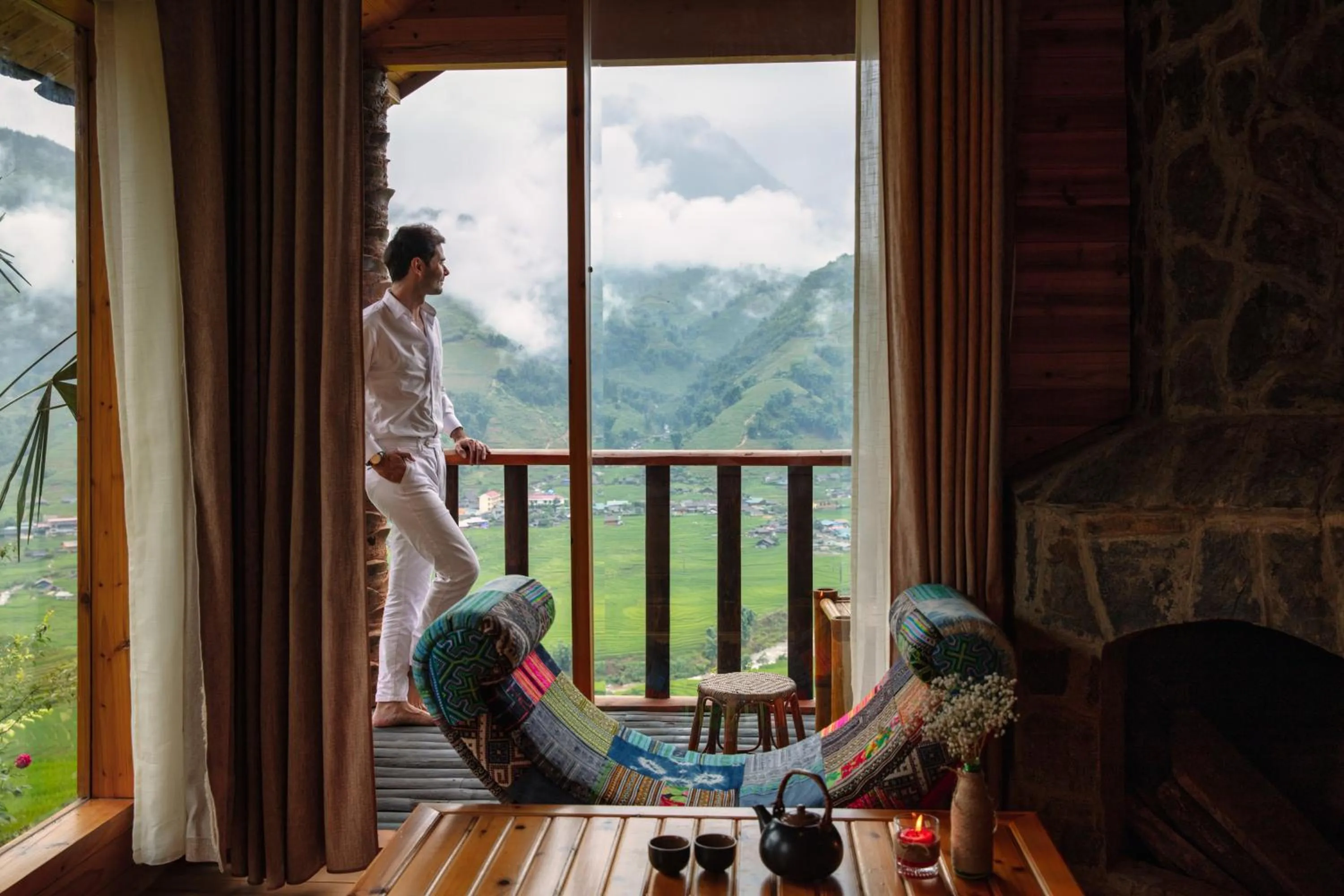 Balcony/Terrace in Laxsik Ecolodge