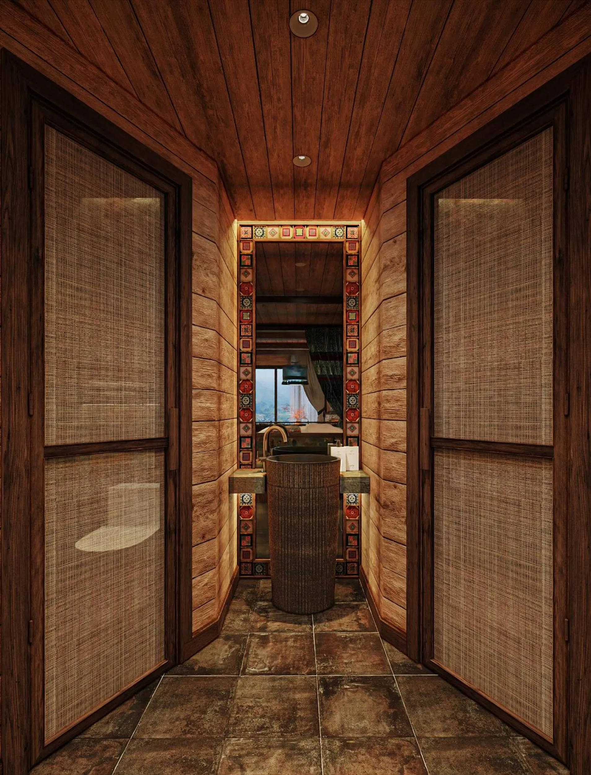 Toilet in Laxsik Ecolodge