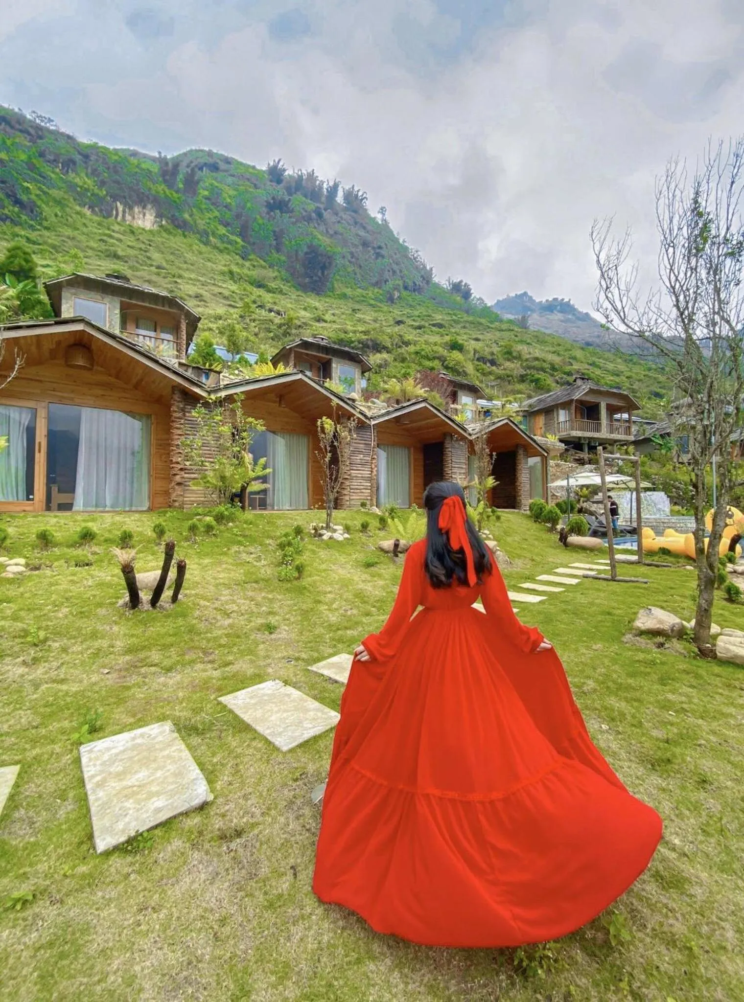 Garden in Laxsik Ecolodge