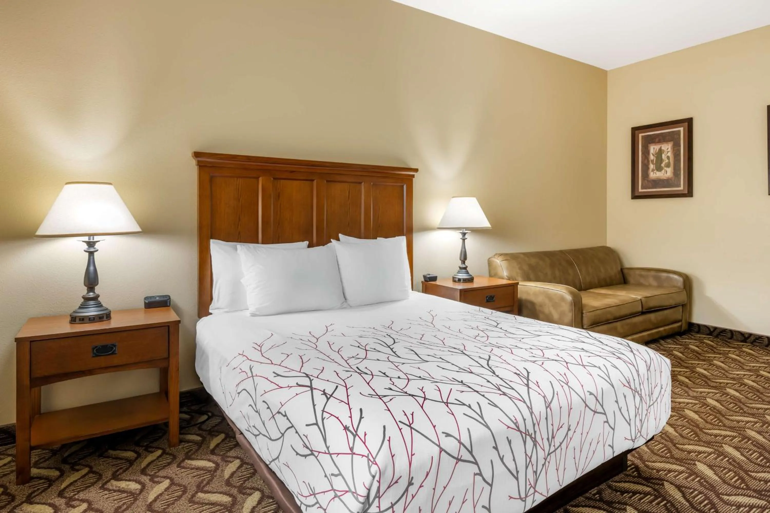 Bedroom, Bed in Best Western Lodge at River's Edge