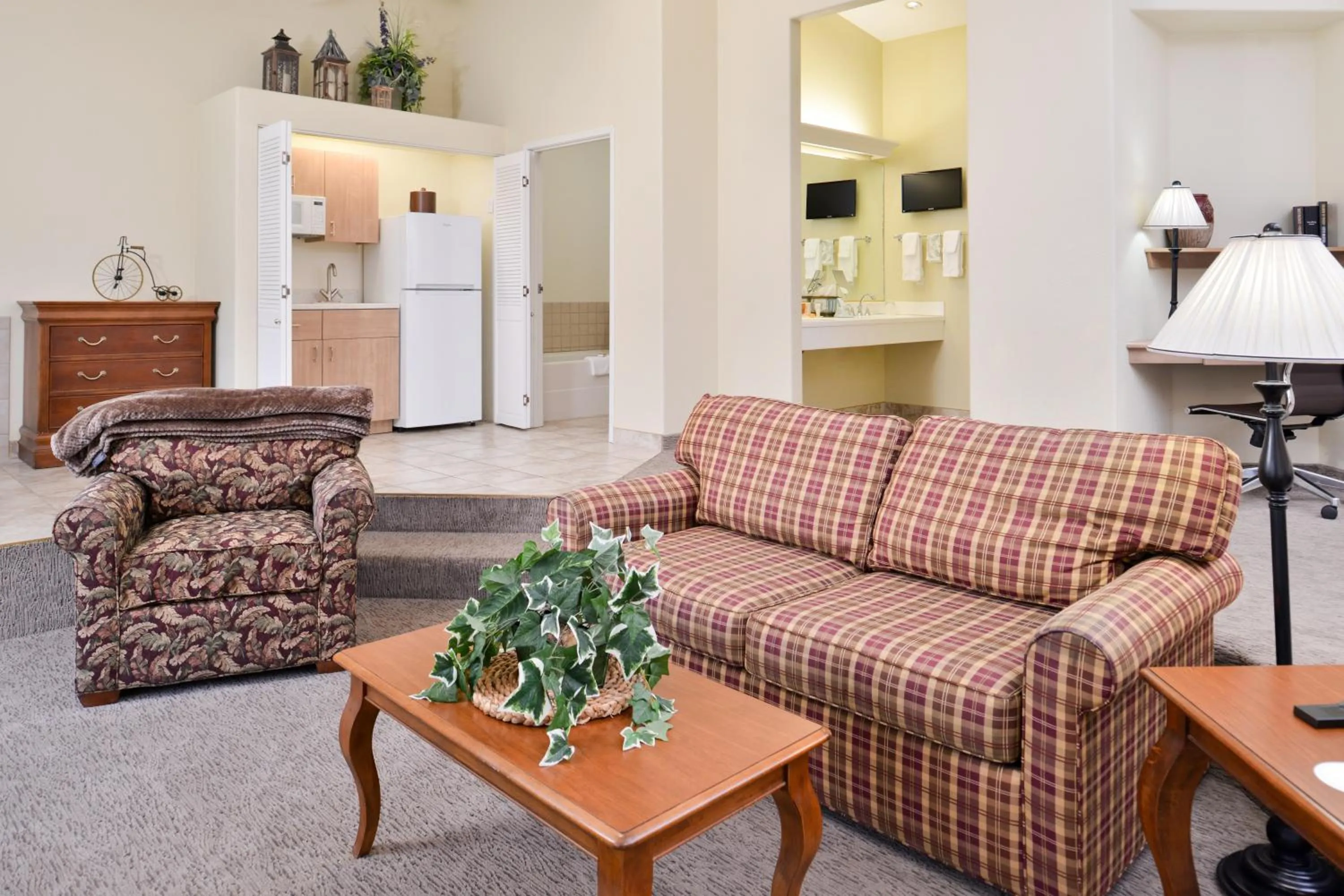 Bedroom in Best Western Lodge at River's Edge