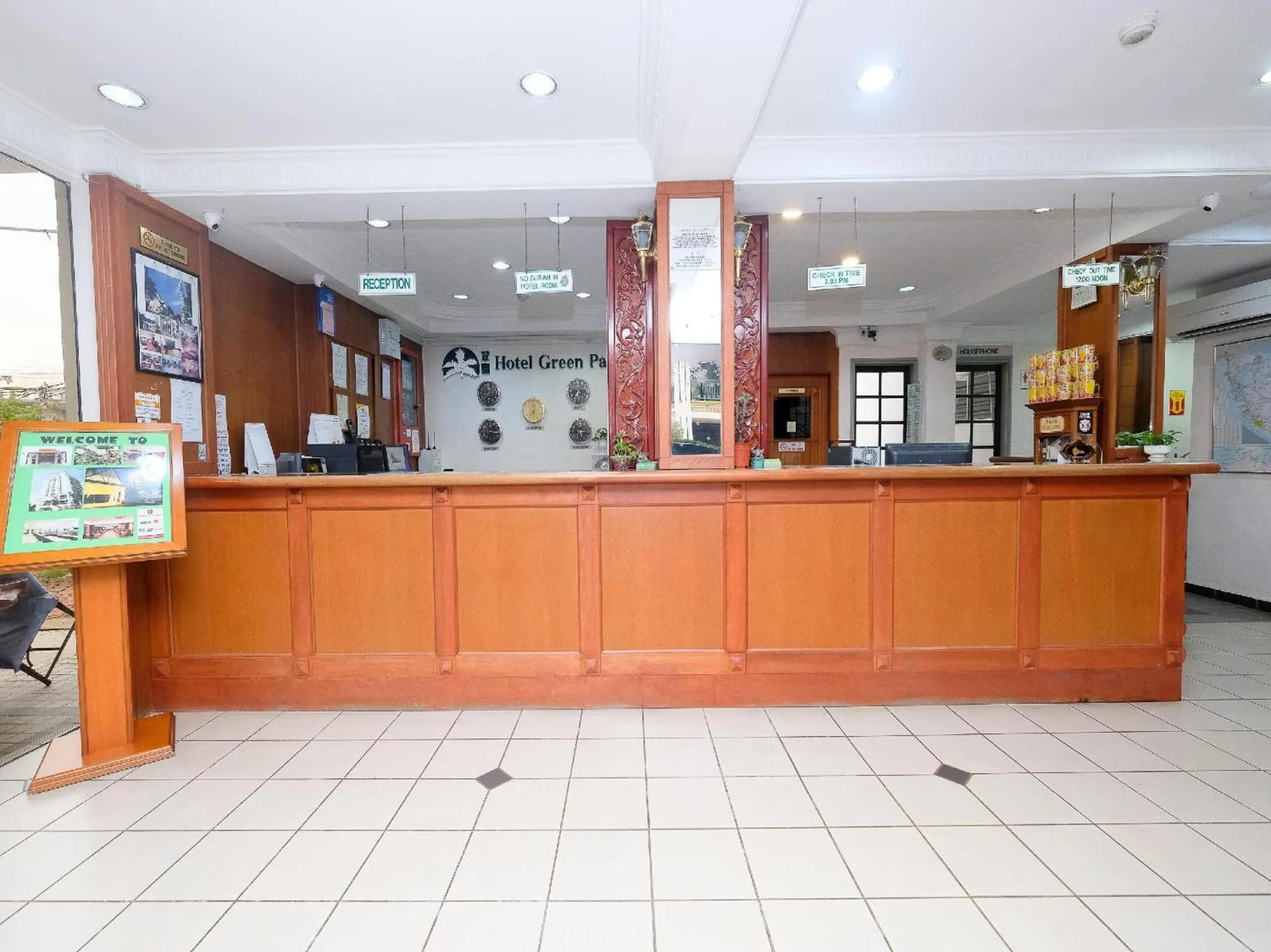 Lobby or reception in Hotel Green Park