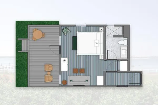 Floor plan in The Pridwin Hotel