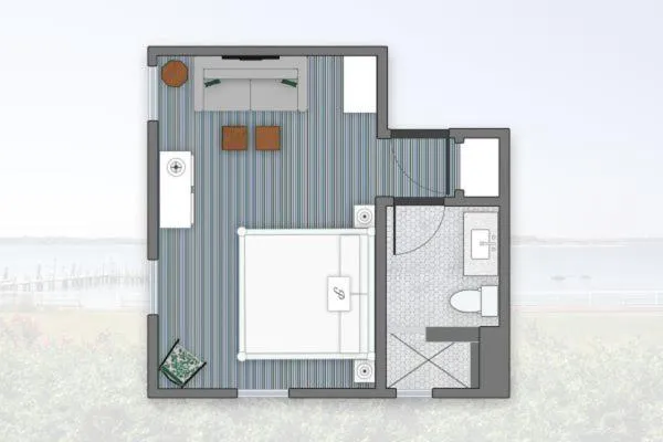 Floor plan in The Pridwin Hotel