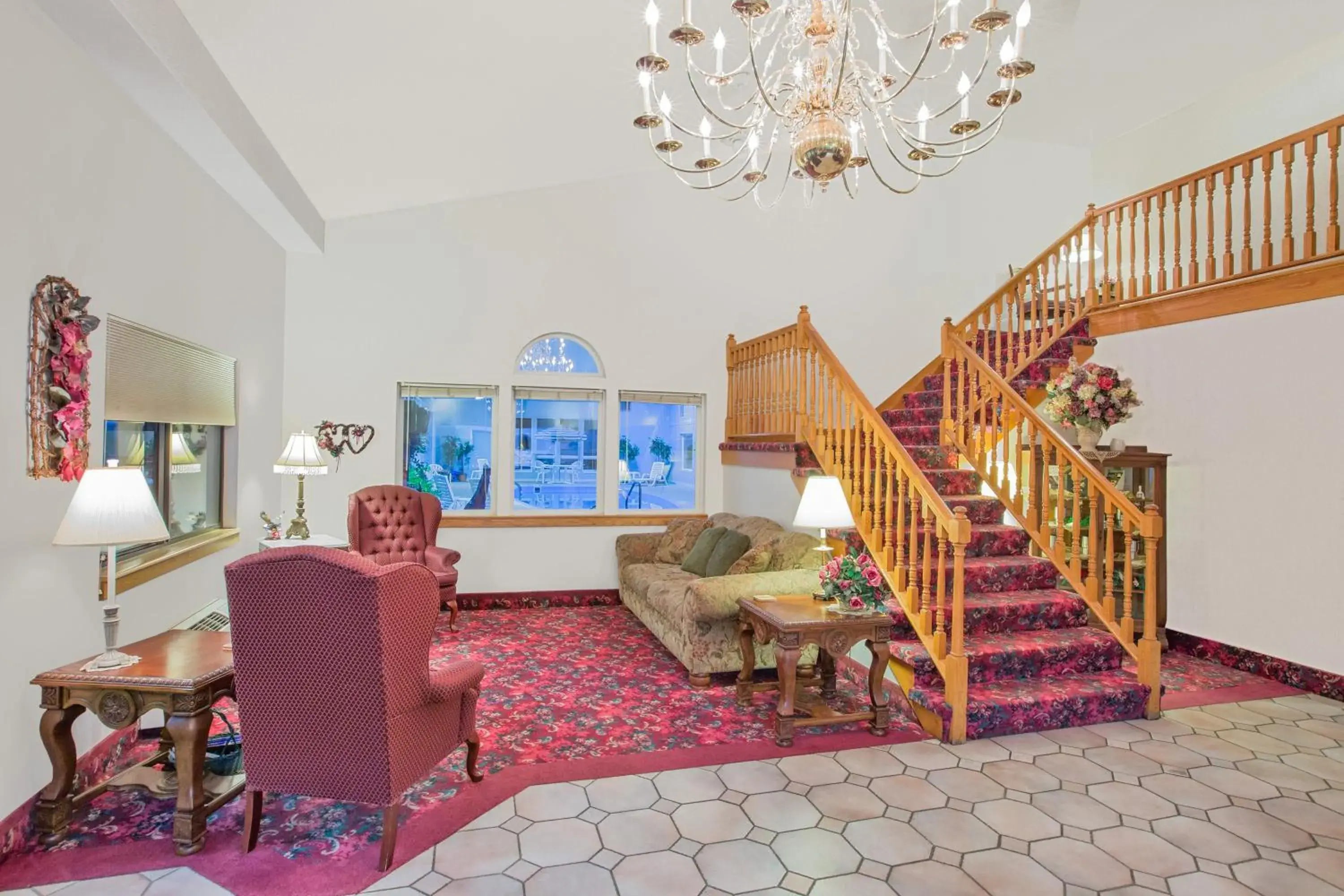 Lobby or reception in Super 8 by Wyndham Bethany MO Lobby or reception in Super 8 by Wyndham Bethany MO