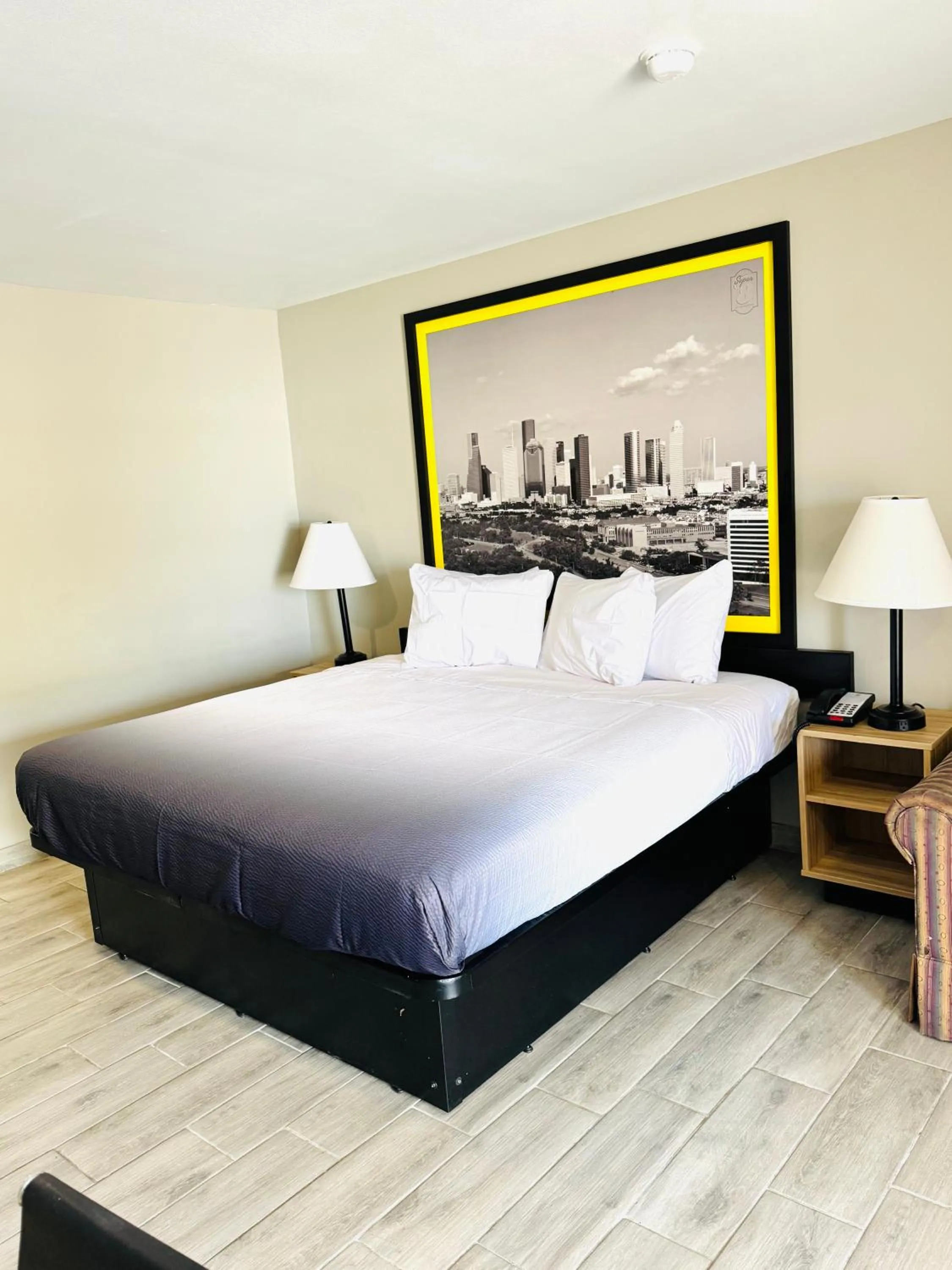 Bed in Super 8 by Wyndham Corpus Christi