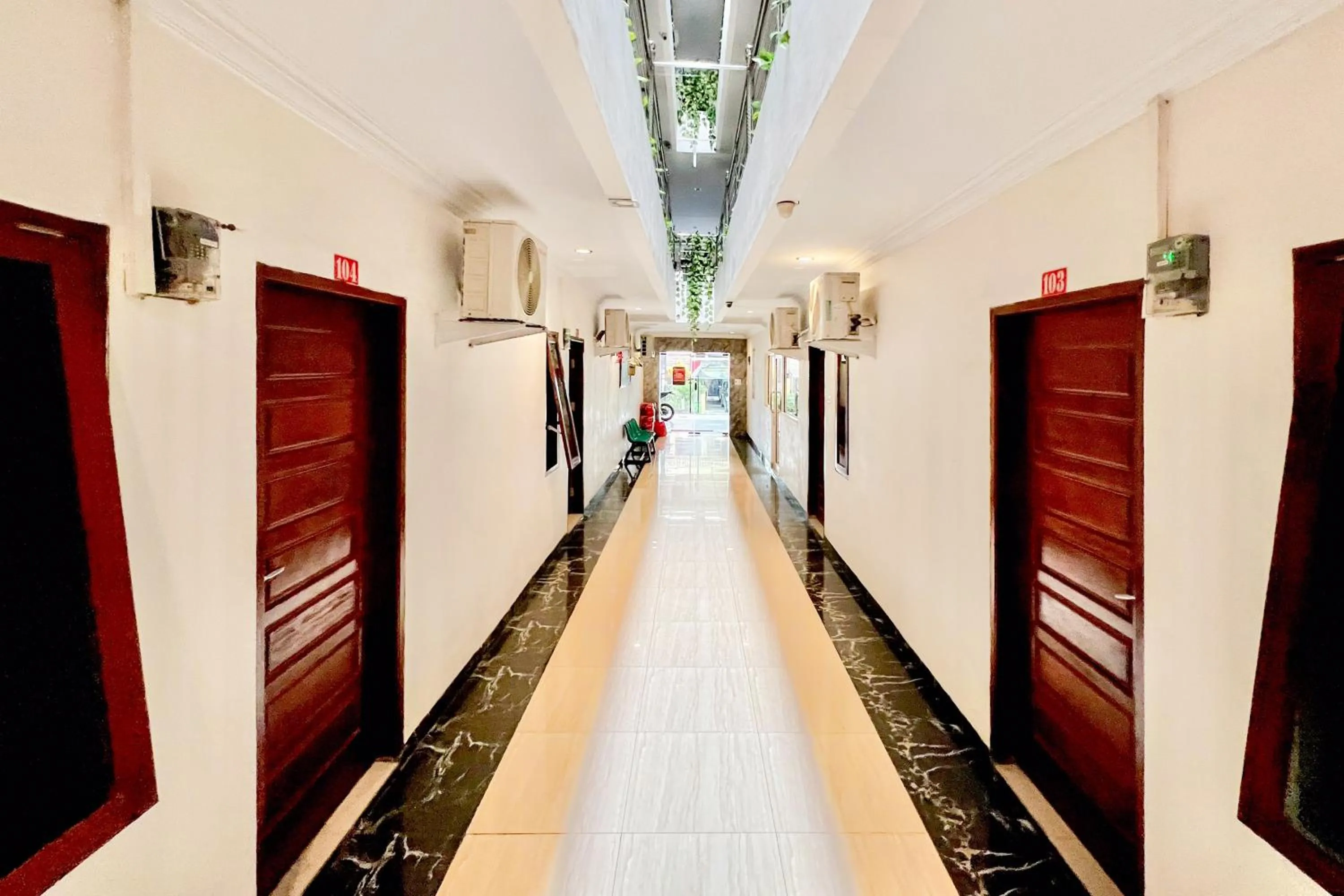 Property building in RedDoorz at Vania Residence Medan