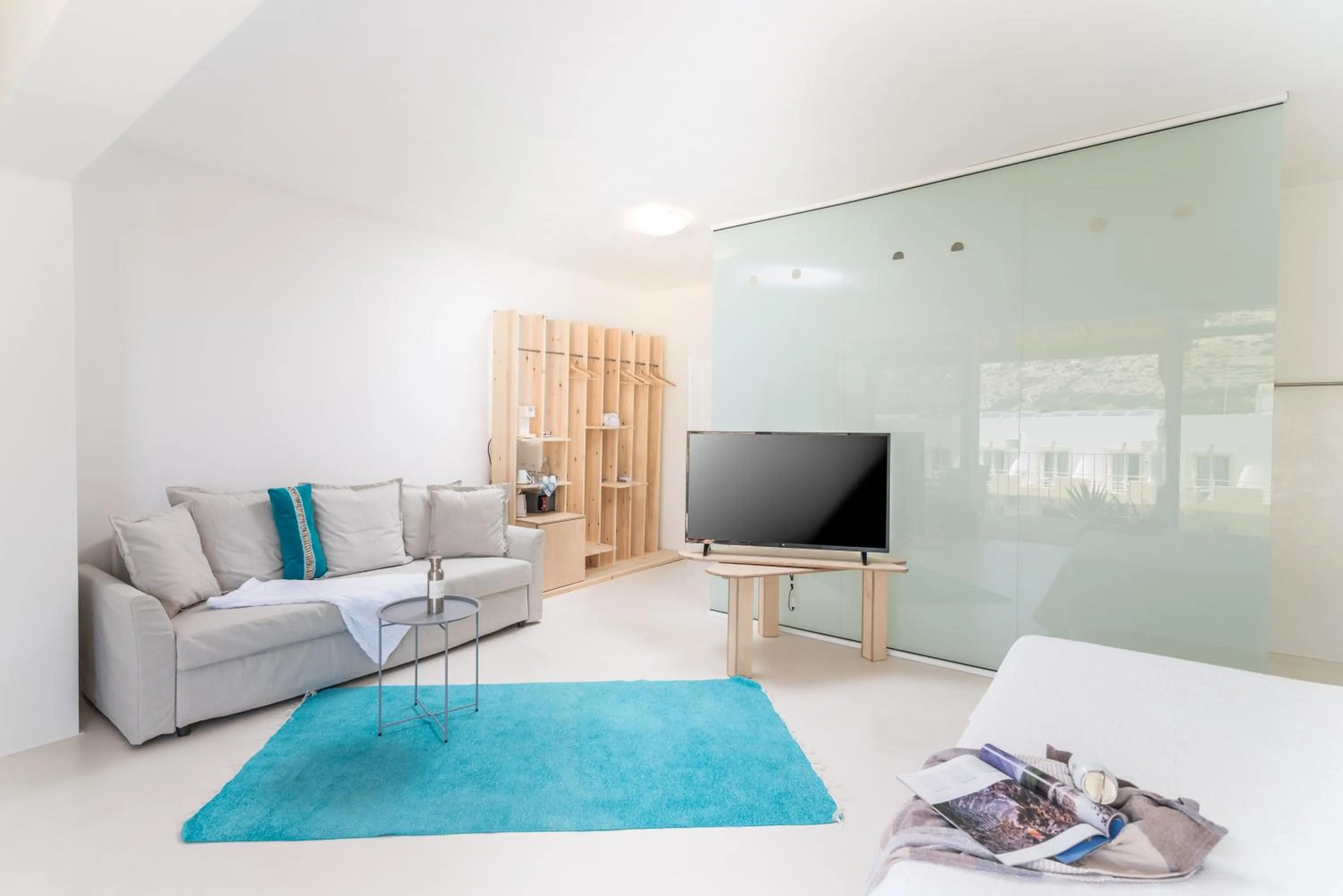 Bed in Die Zwei Brüder Art & Suites