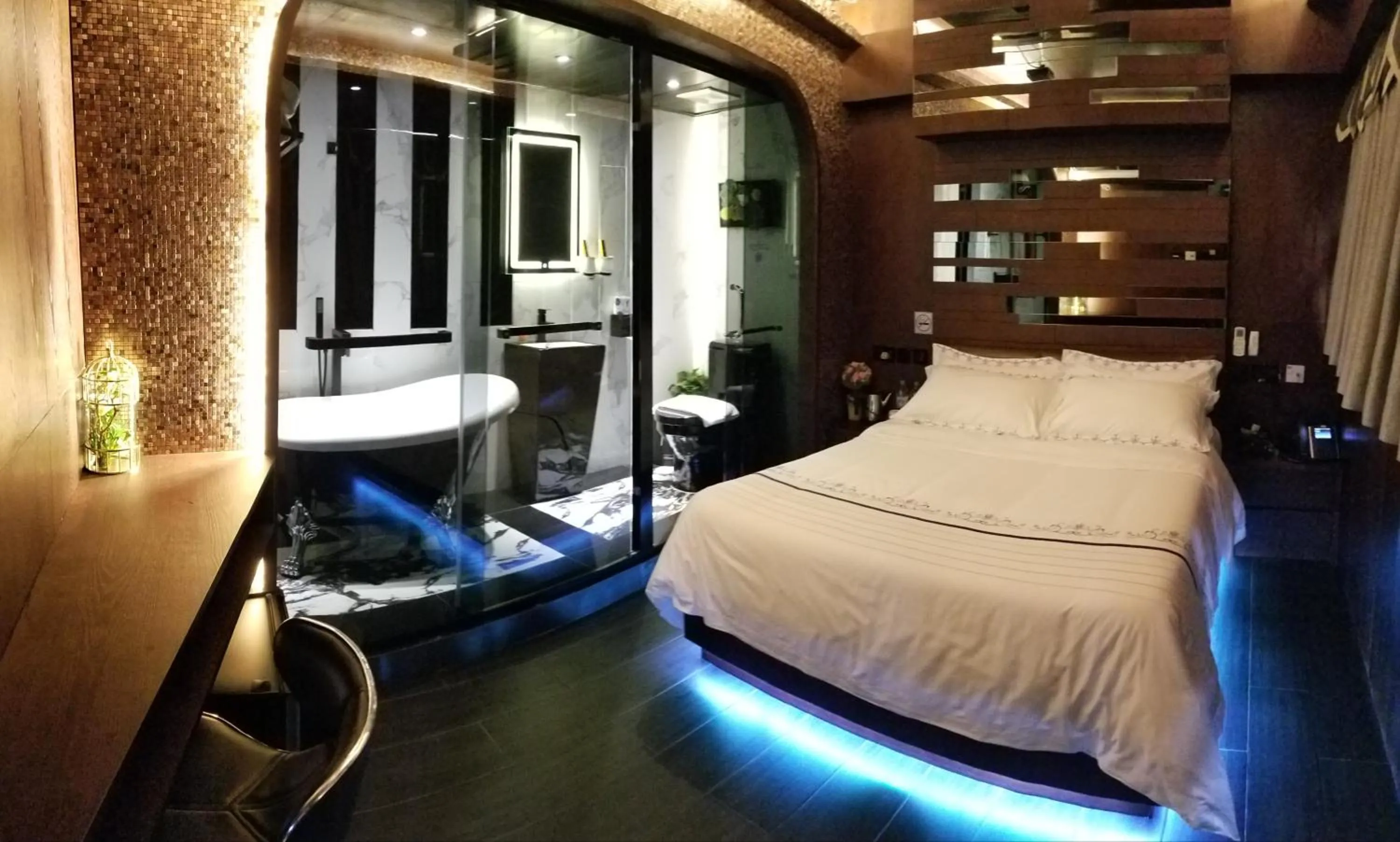 Bed in Star City Hotel