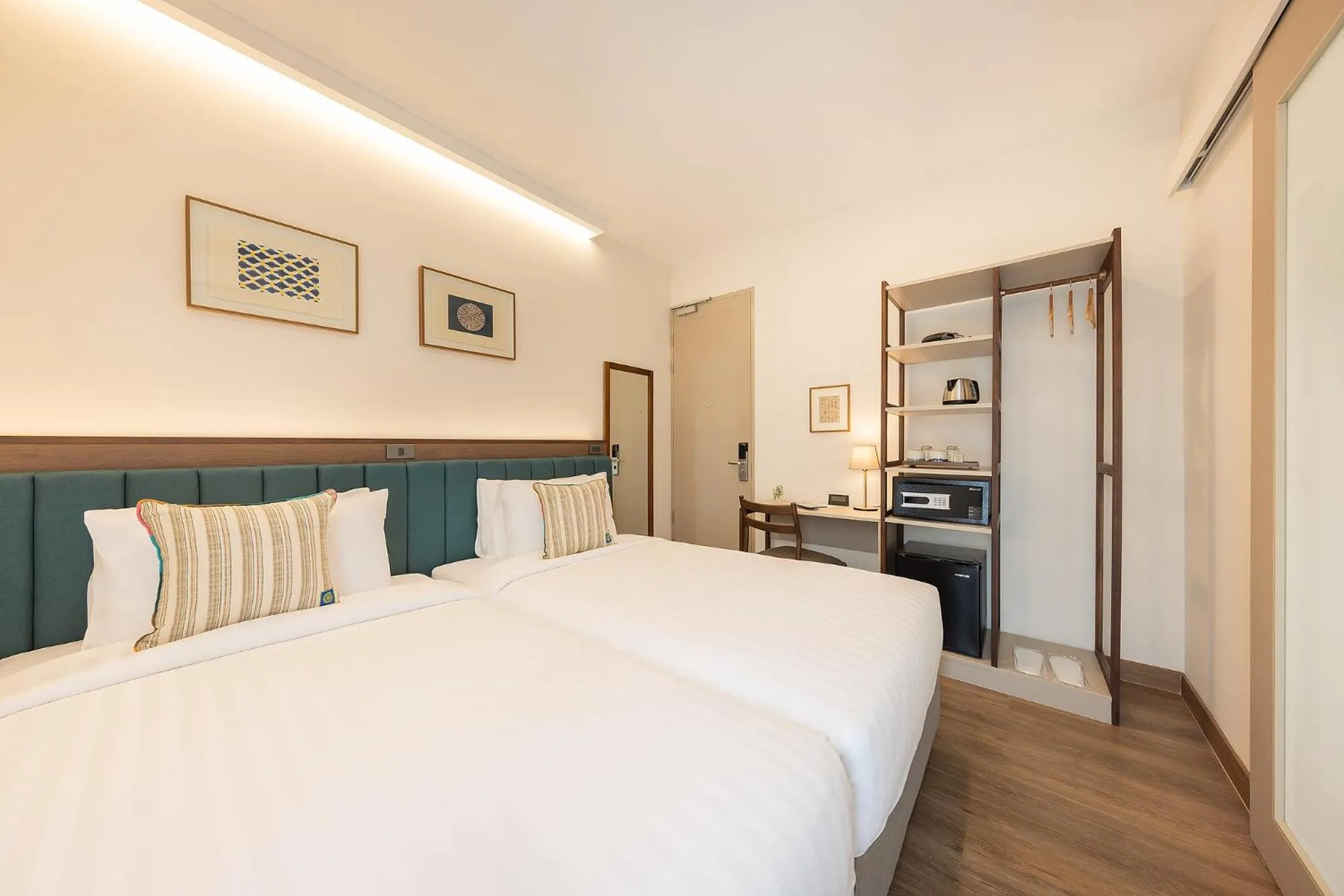 Bed in SOVA Hotel Bangkok