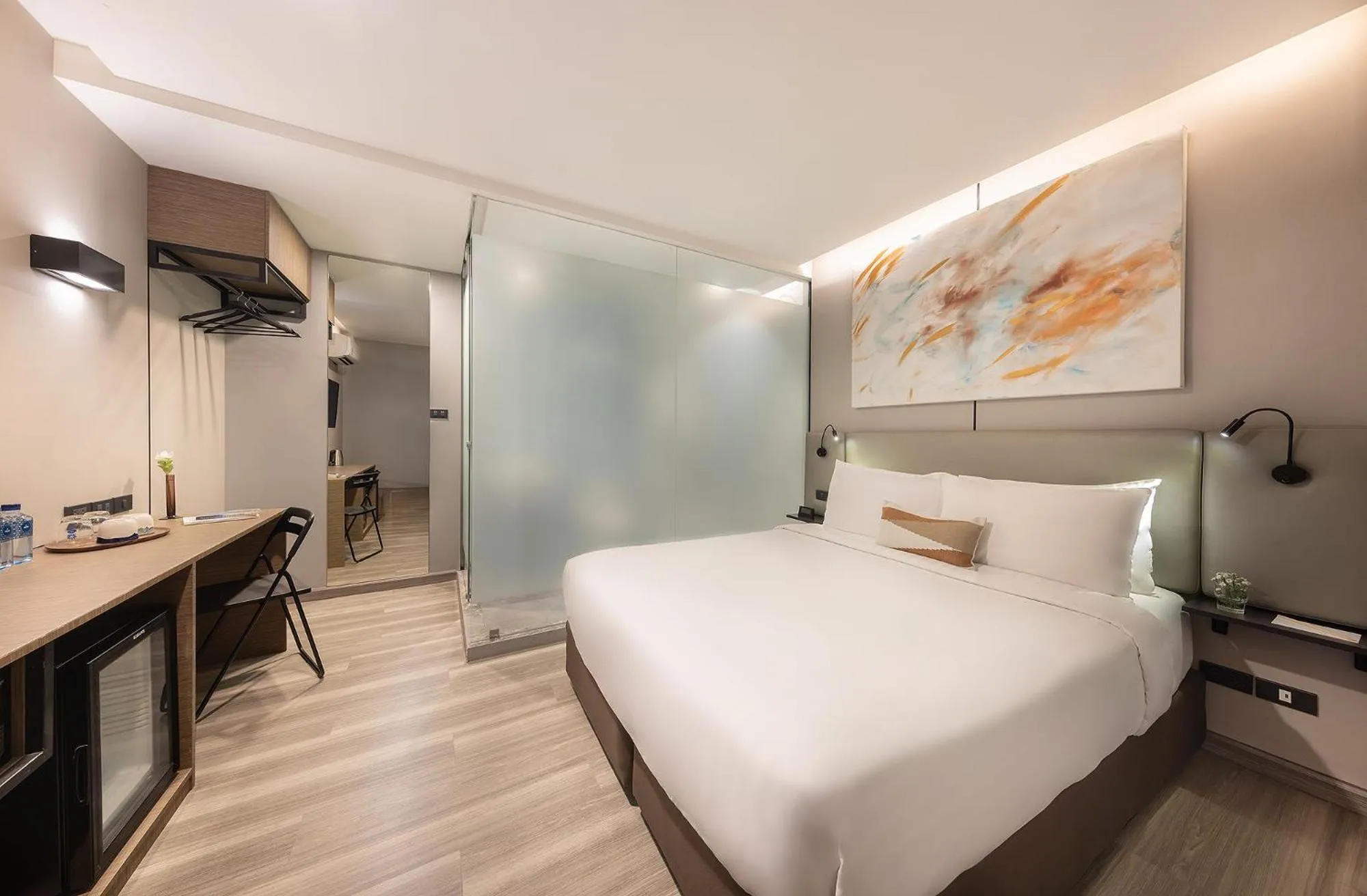 Bedroom, Bed in SOVA Hotel Bangkok