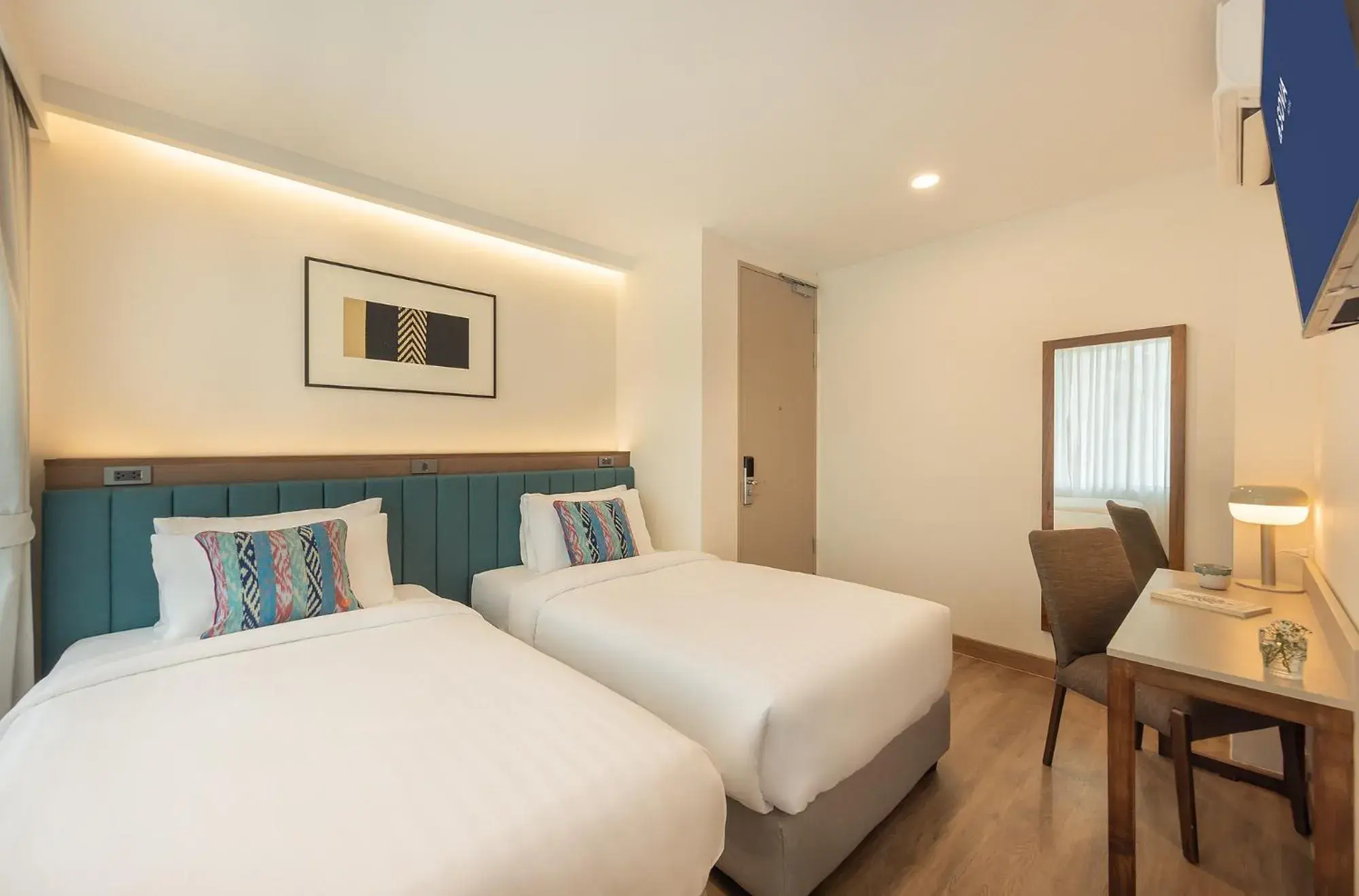 Photo of the whole room, Bed in SOVA Hotel Bangkok Photo of the whole room, Bed in SOVA Hotel Bangkok