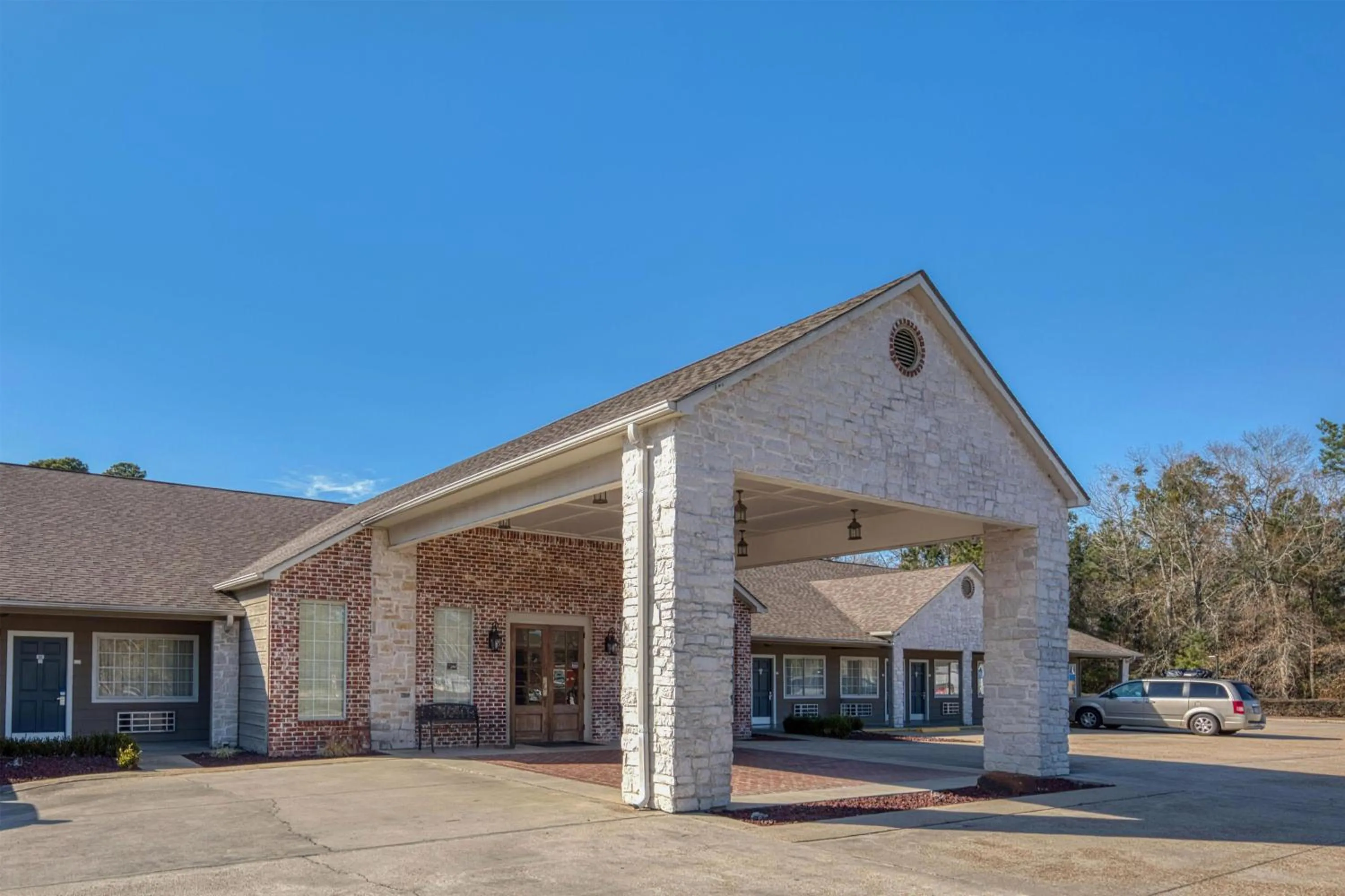 Property building in SureStay Hotel by Best Western Leesville