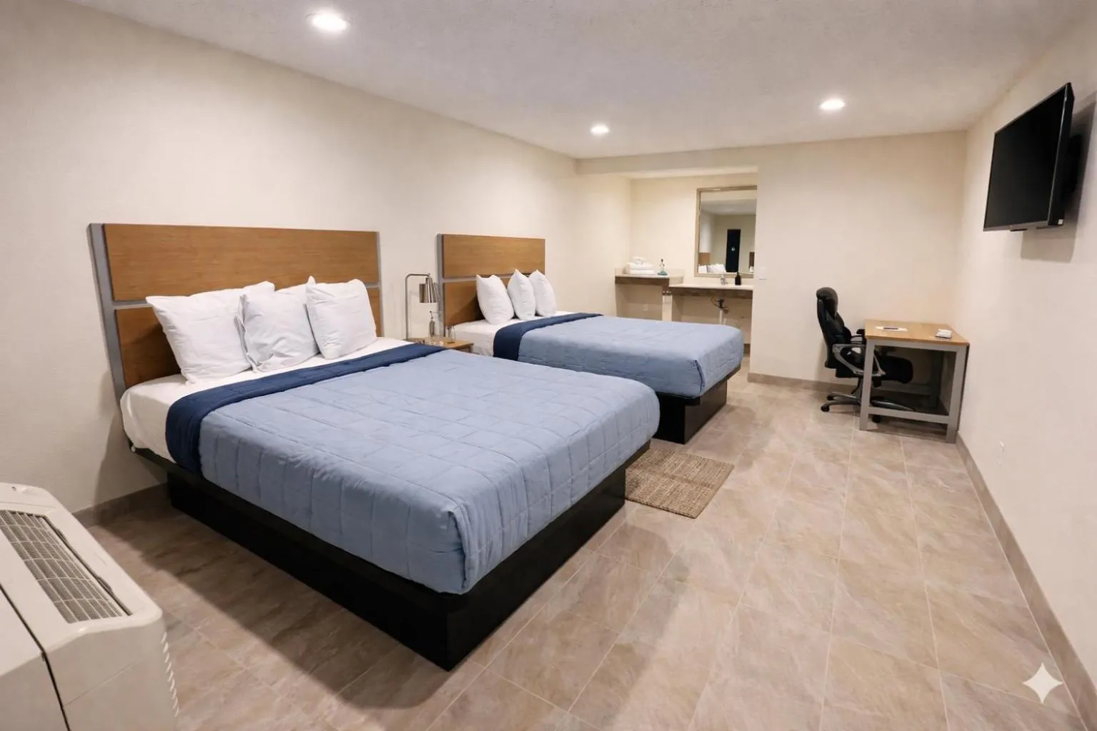 Bed in Super 8 by Wyndham Bakersfield CA Near Airport