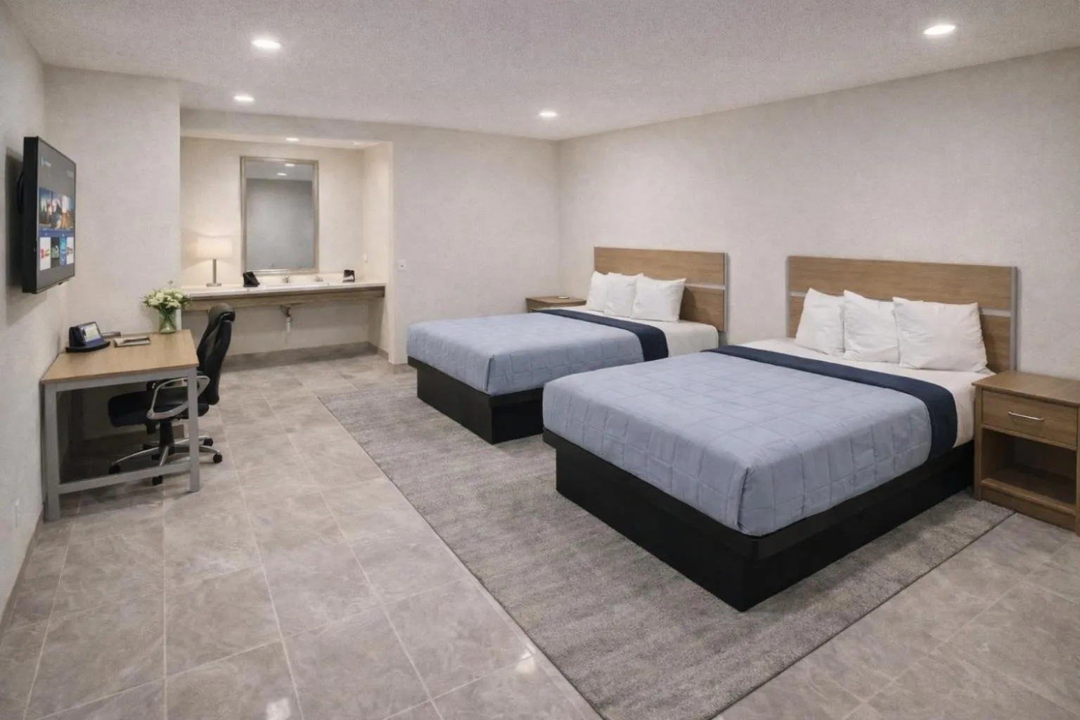 Bed in Super 8 by Wyndham Bakersfield CA Near Airport