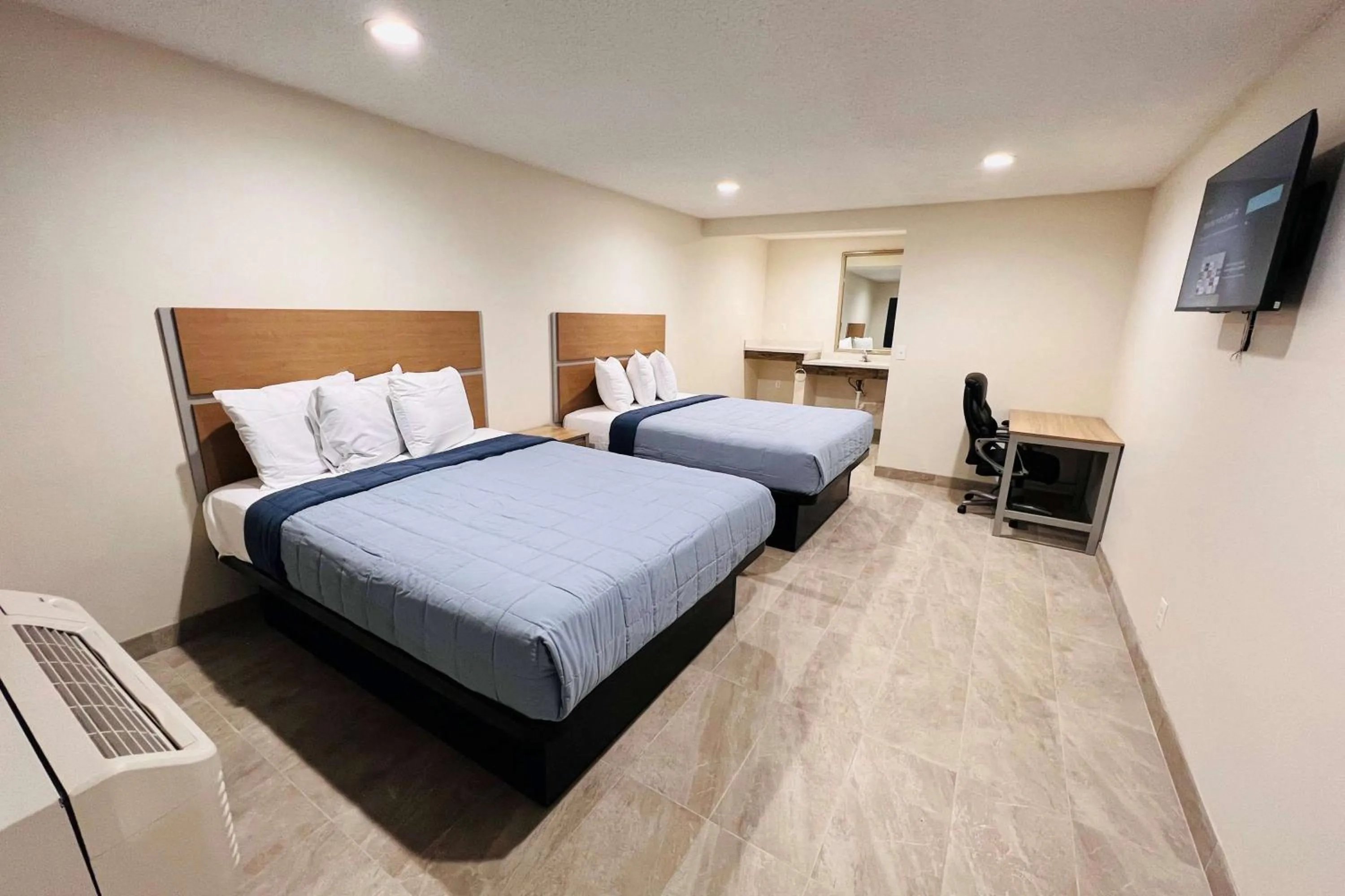 Photo of the whole room in Super 8 by Wyndham Bakersfield CA