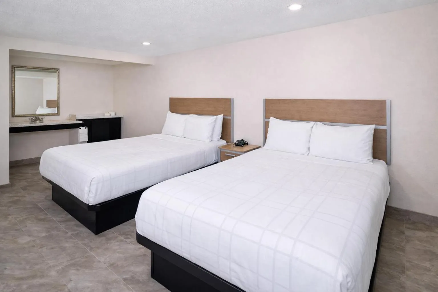 Bed in Super 8 by Wyndham Bakersfield CA Near Airport