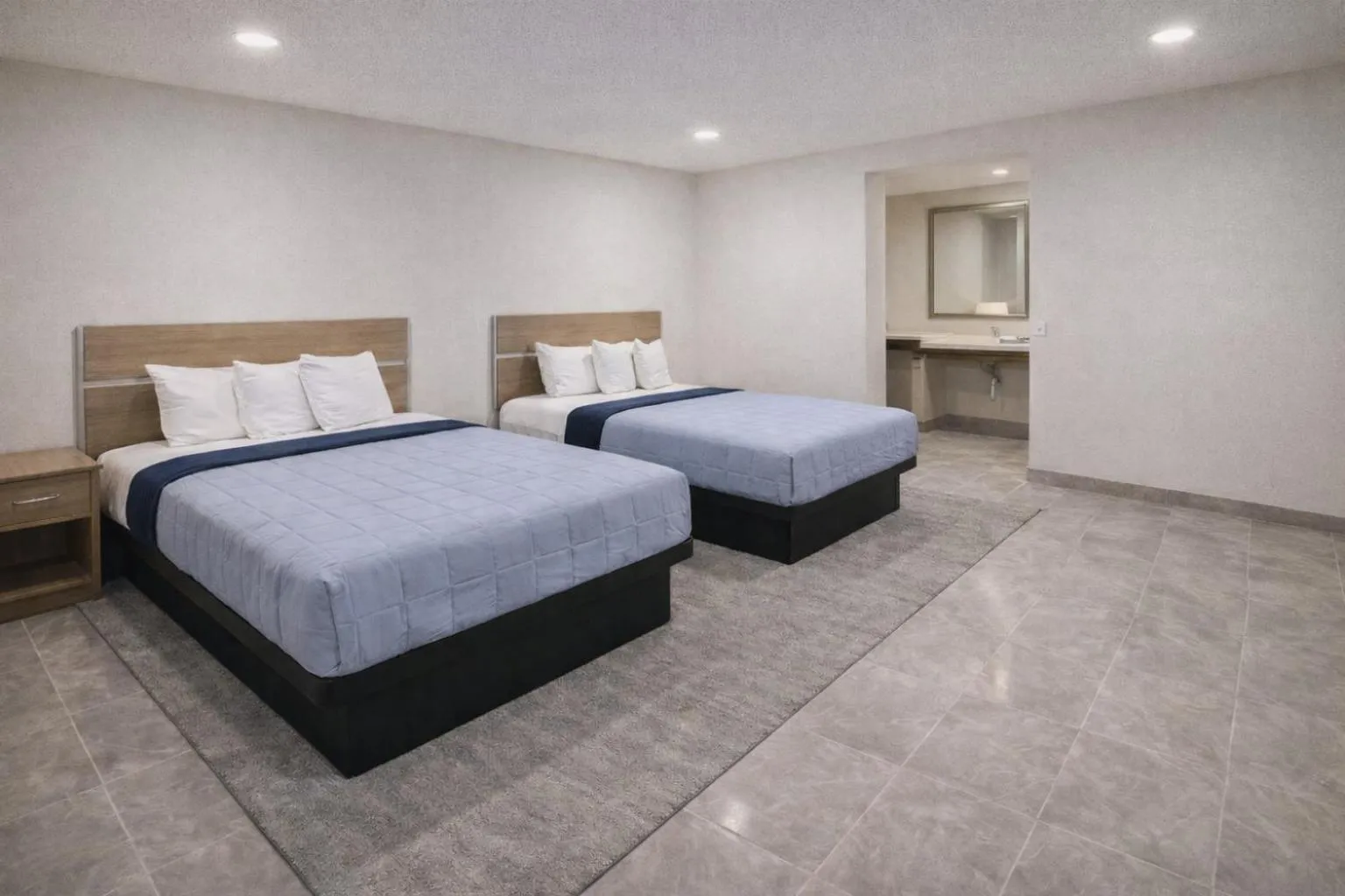 Bed in Super 8 by Wyndham Bakersfield CA Near Airport