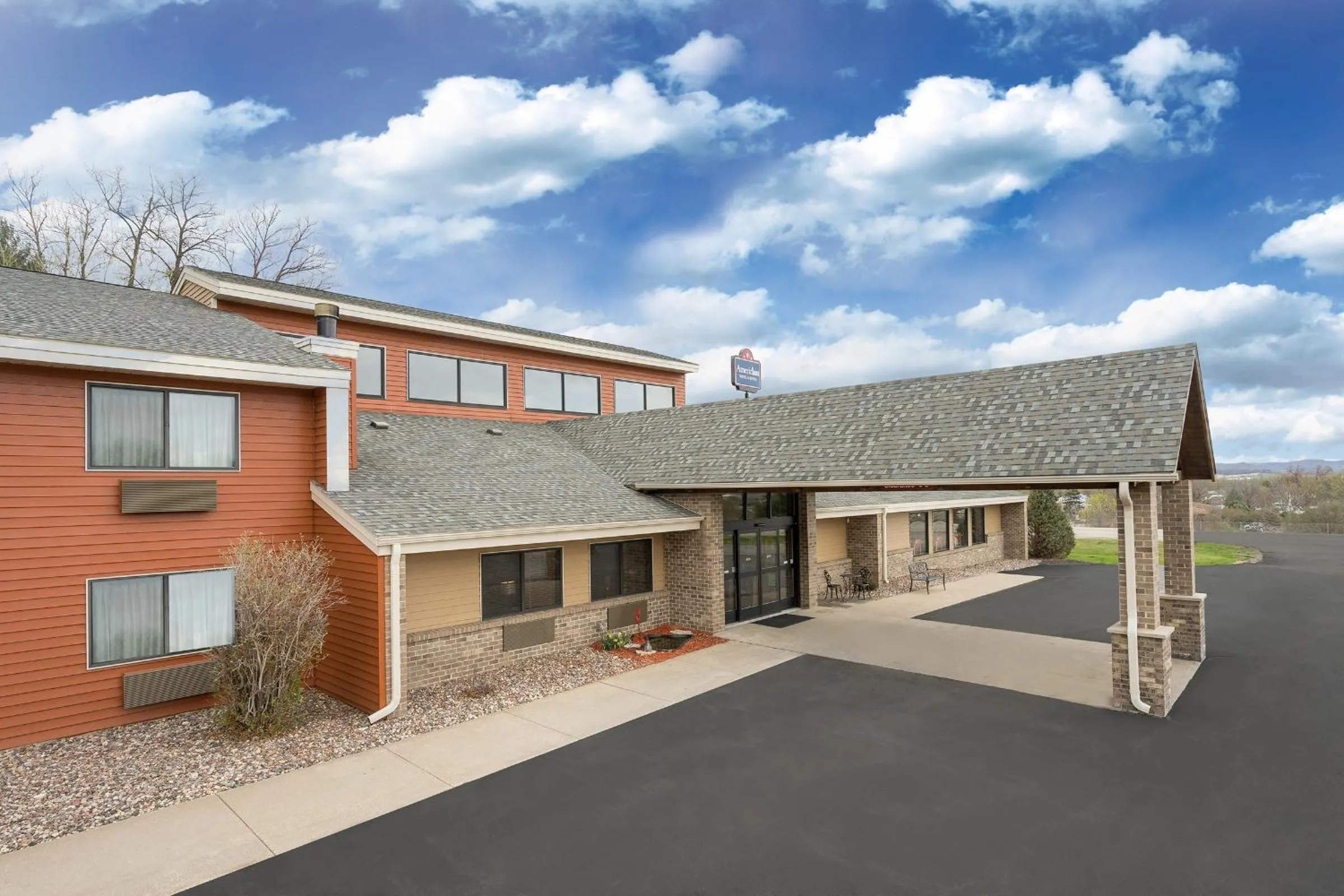 Property building in AmericInn by Wyndham West Salem