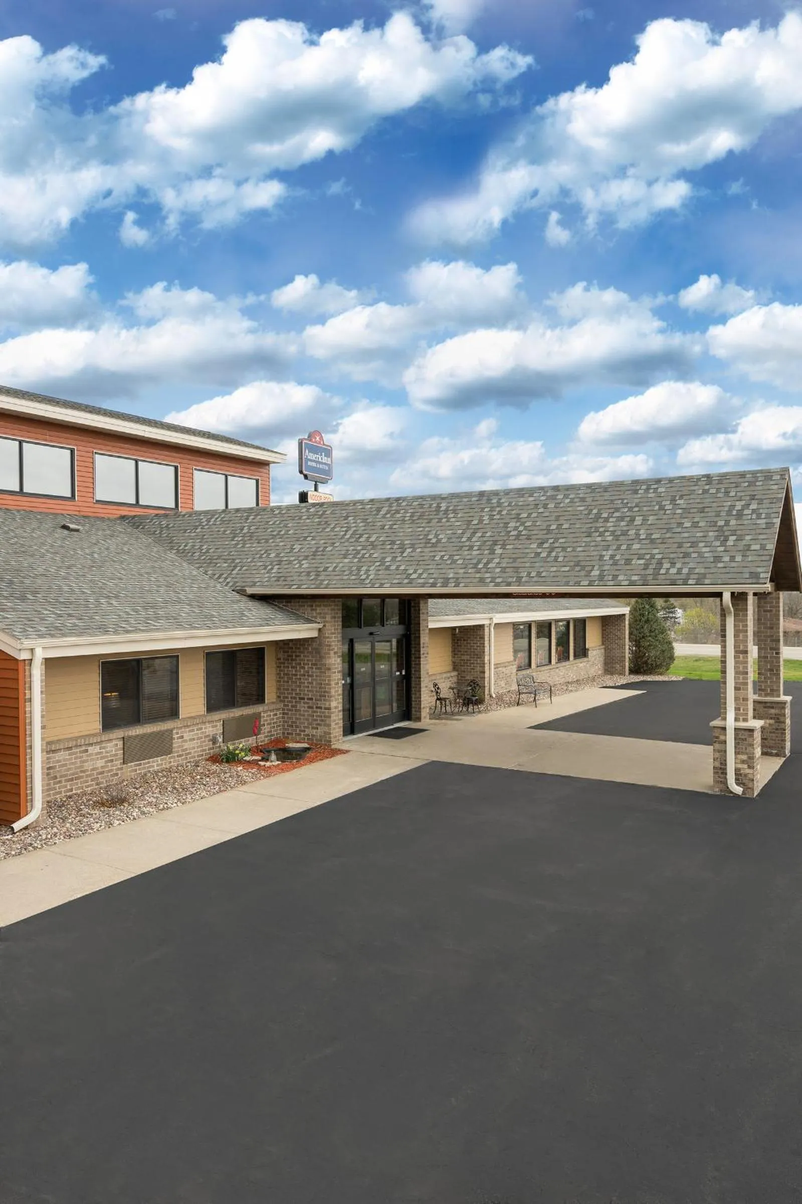 Property building in AmericInn by Wyndham West Salem