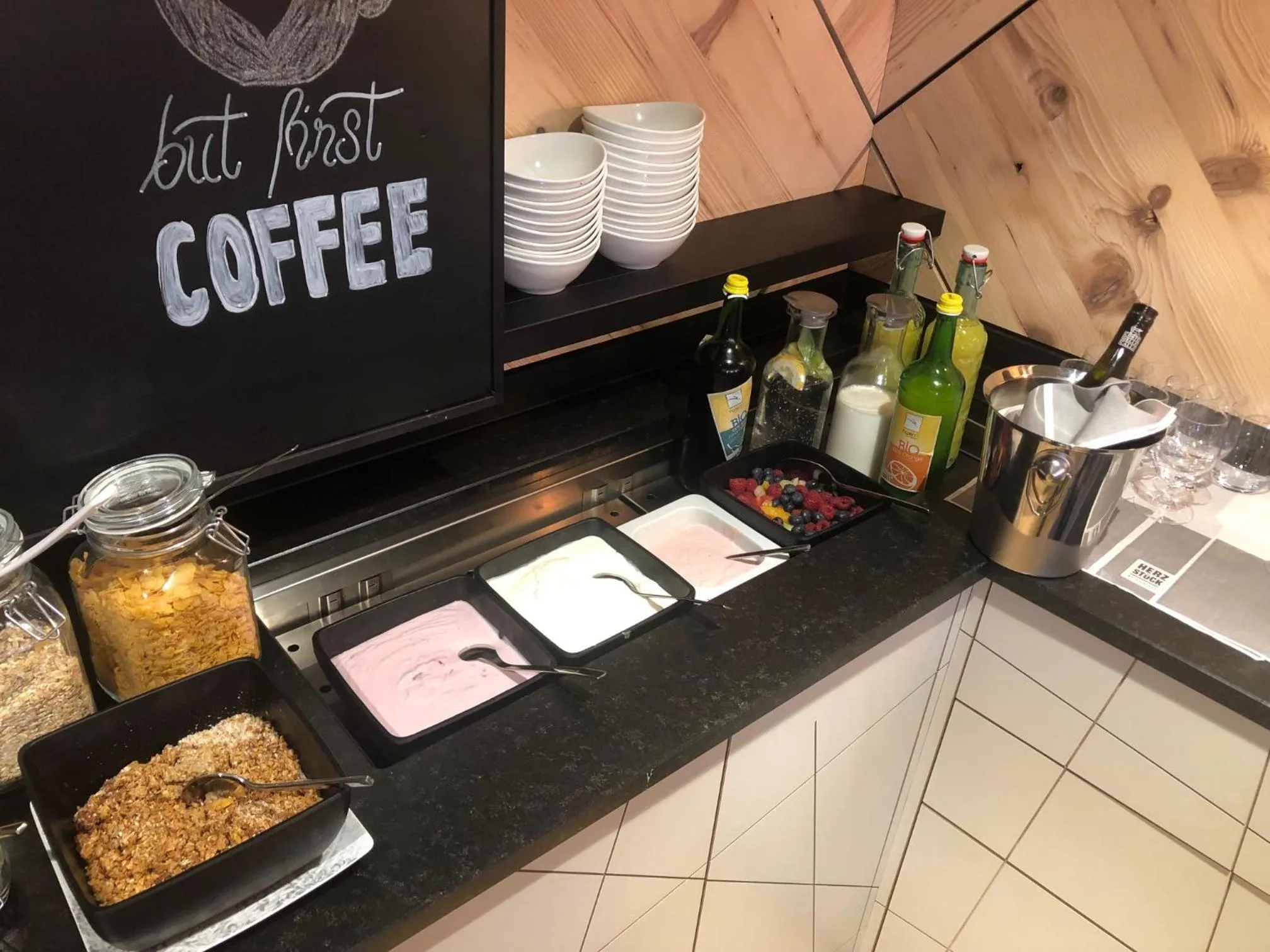 Breakfast in Hotel & Restaurant Herzstück Waldkirchen