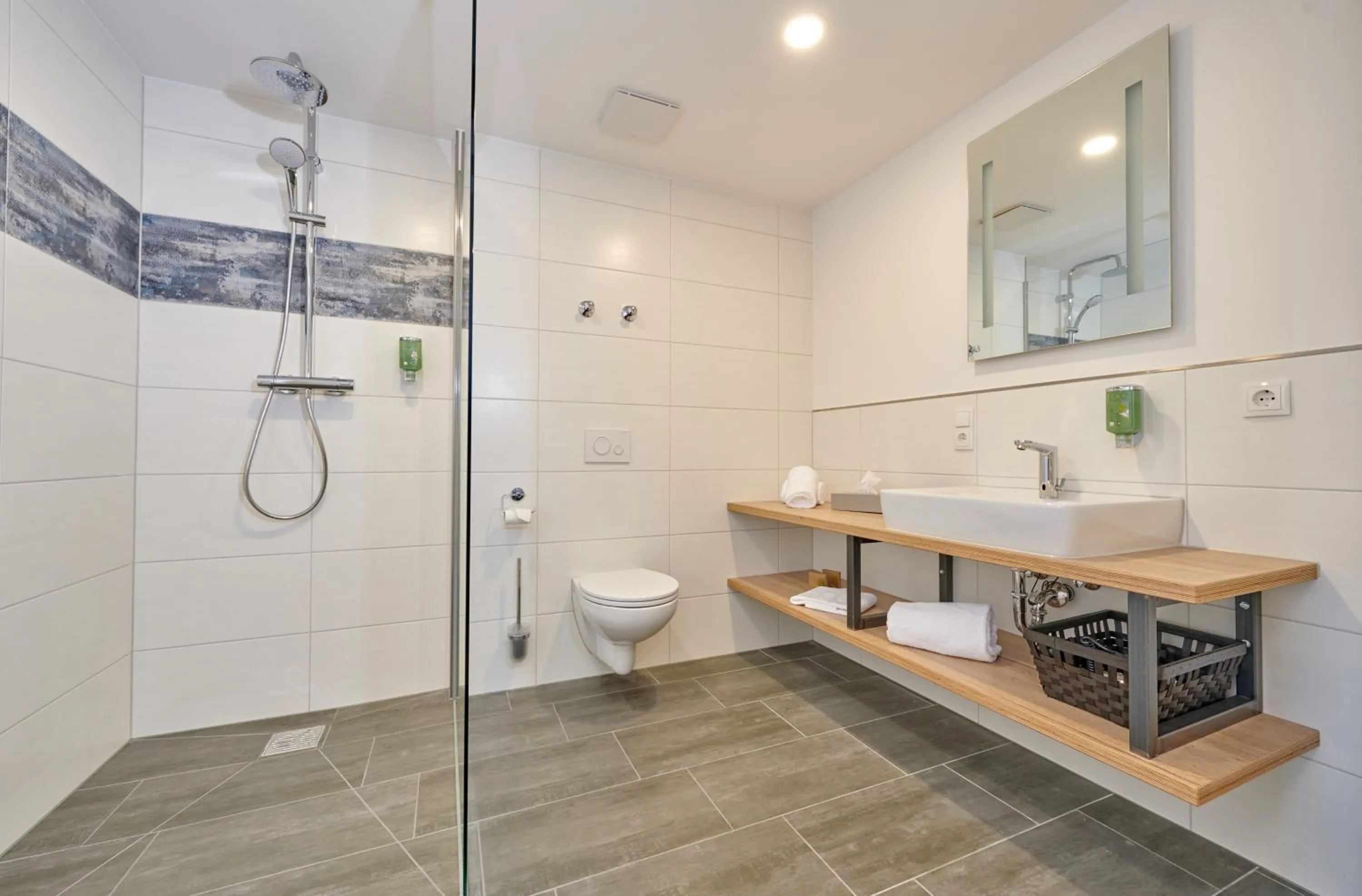 Bathroom in Hotel & Restaurant Herzstück Waldkirchen