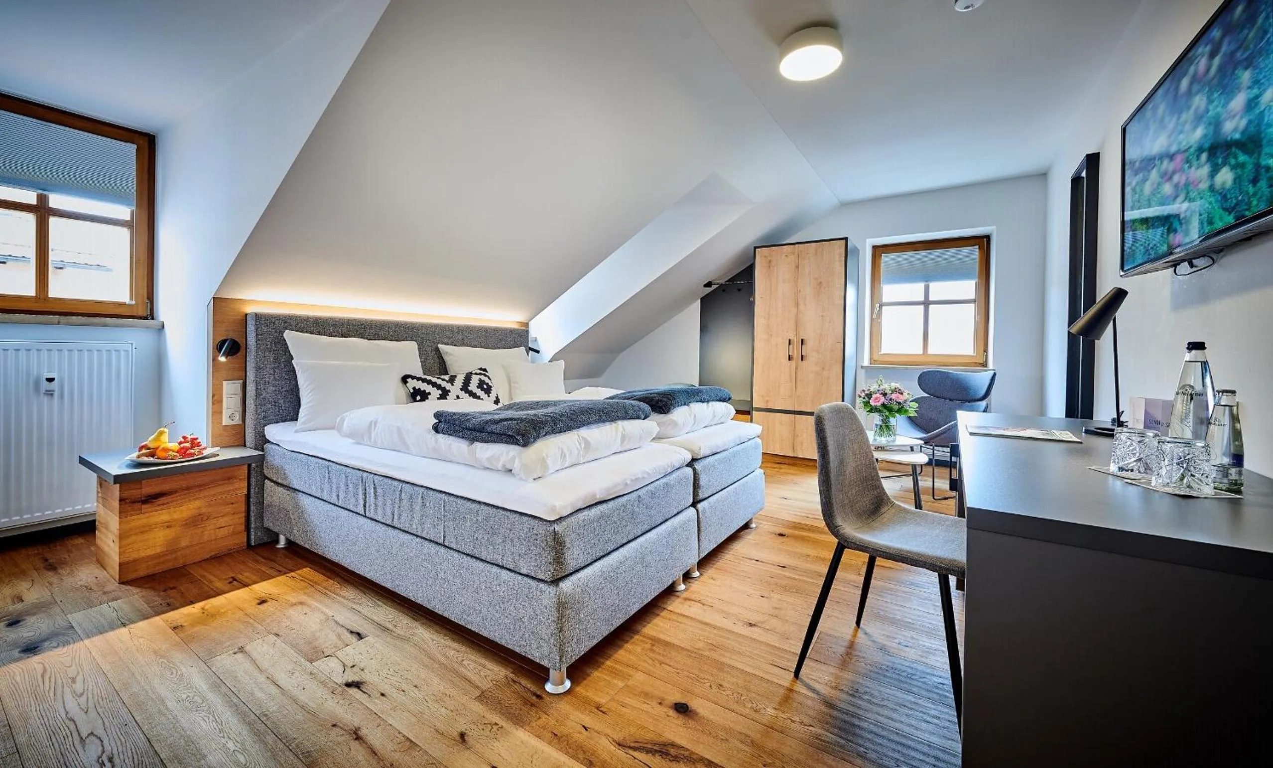 Photo of the whole room, Bed in Hotel & Restaurant Herzstück Waldkirchen