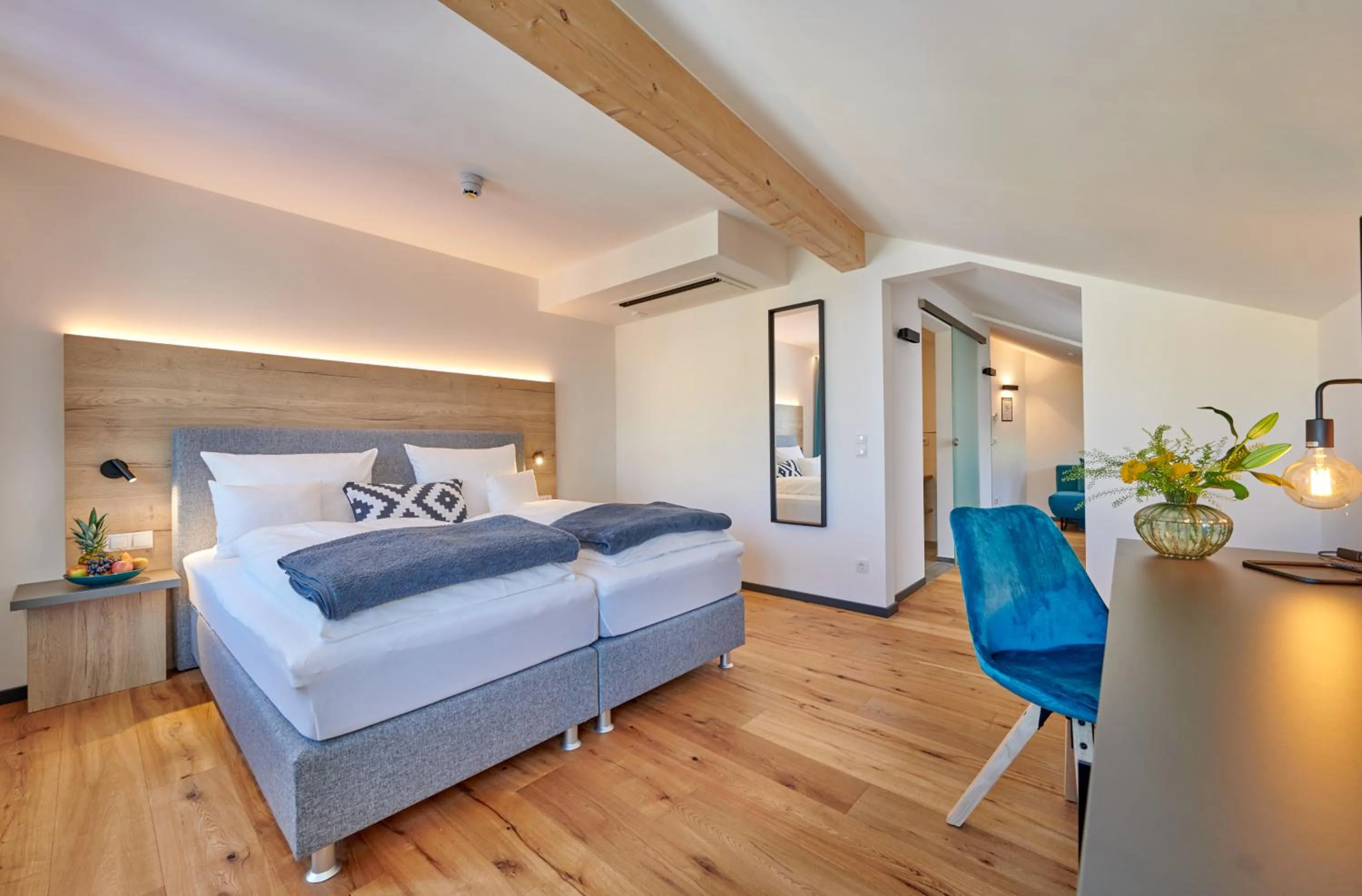 Photo of the whole room, Bed in Hotel & Restaurant Herzstück Waldkirchen