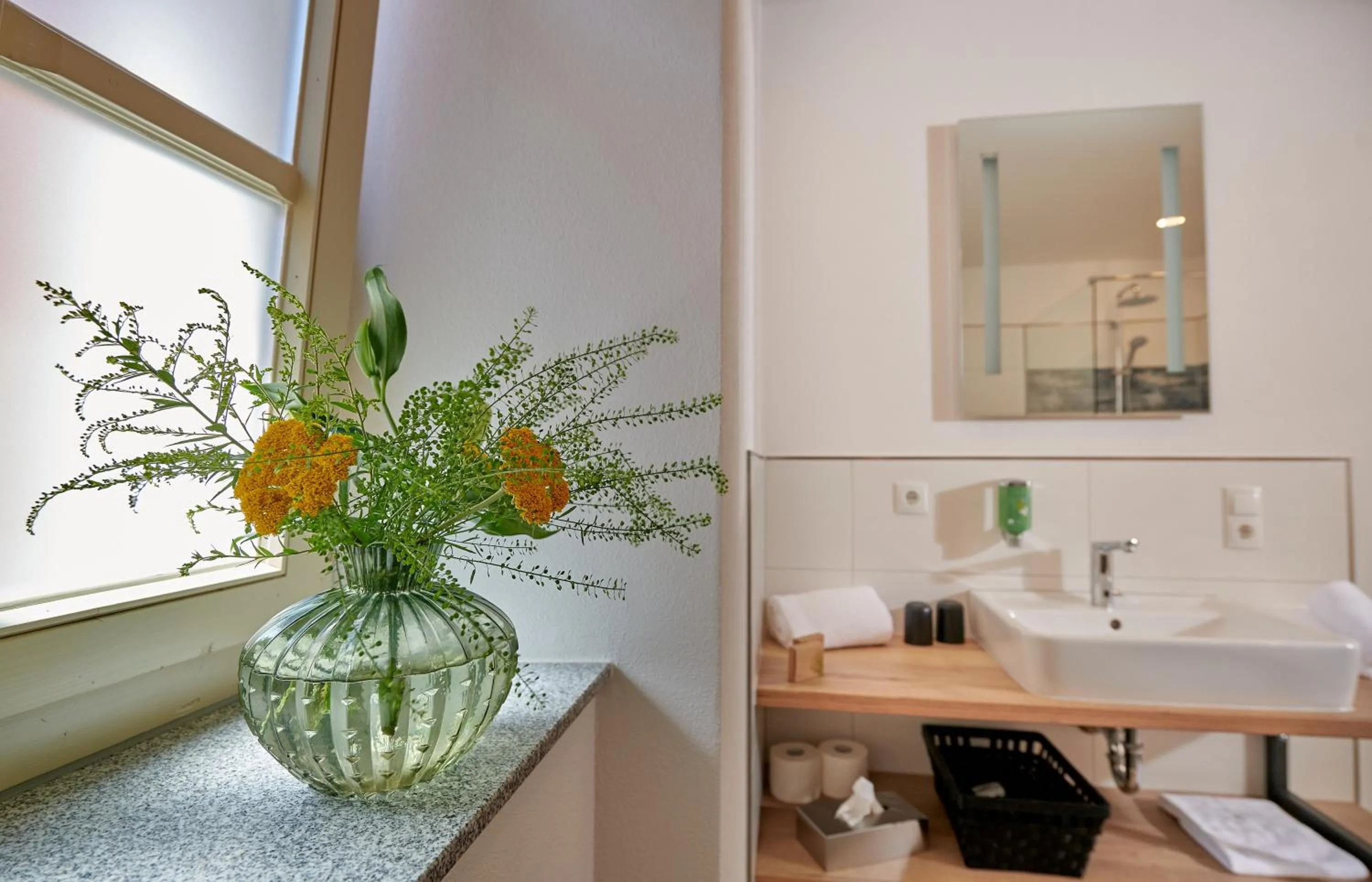 Bathroom in Hotel & Restaurant Herzstück Waldkirchen