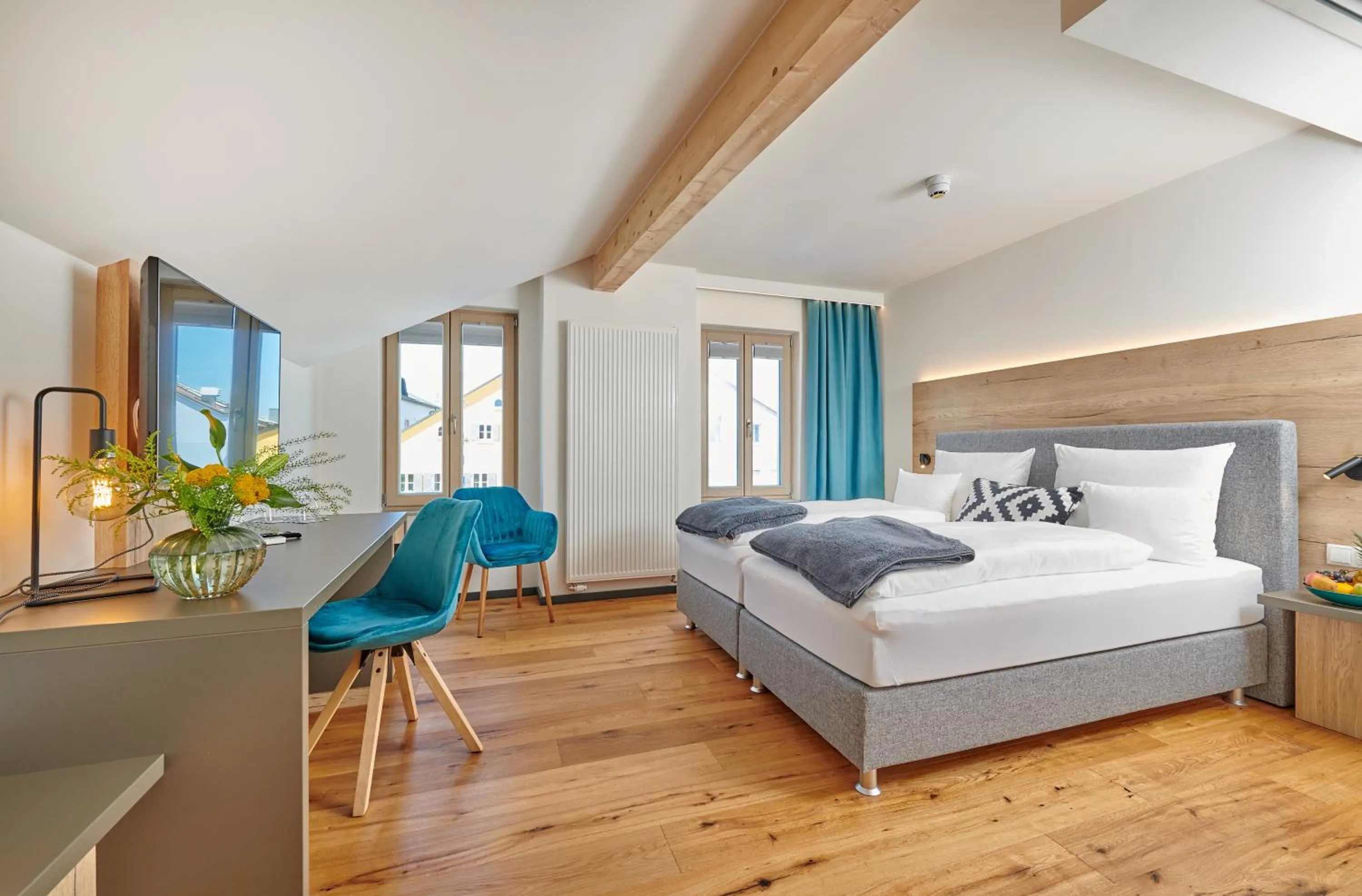 Photo of the whole room, Bed in Hotel & Restaurant Herzstück Waldkirchen