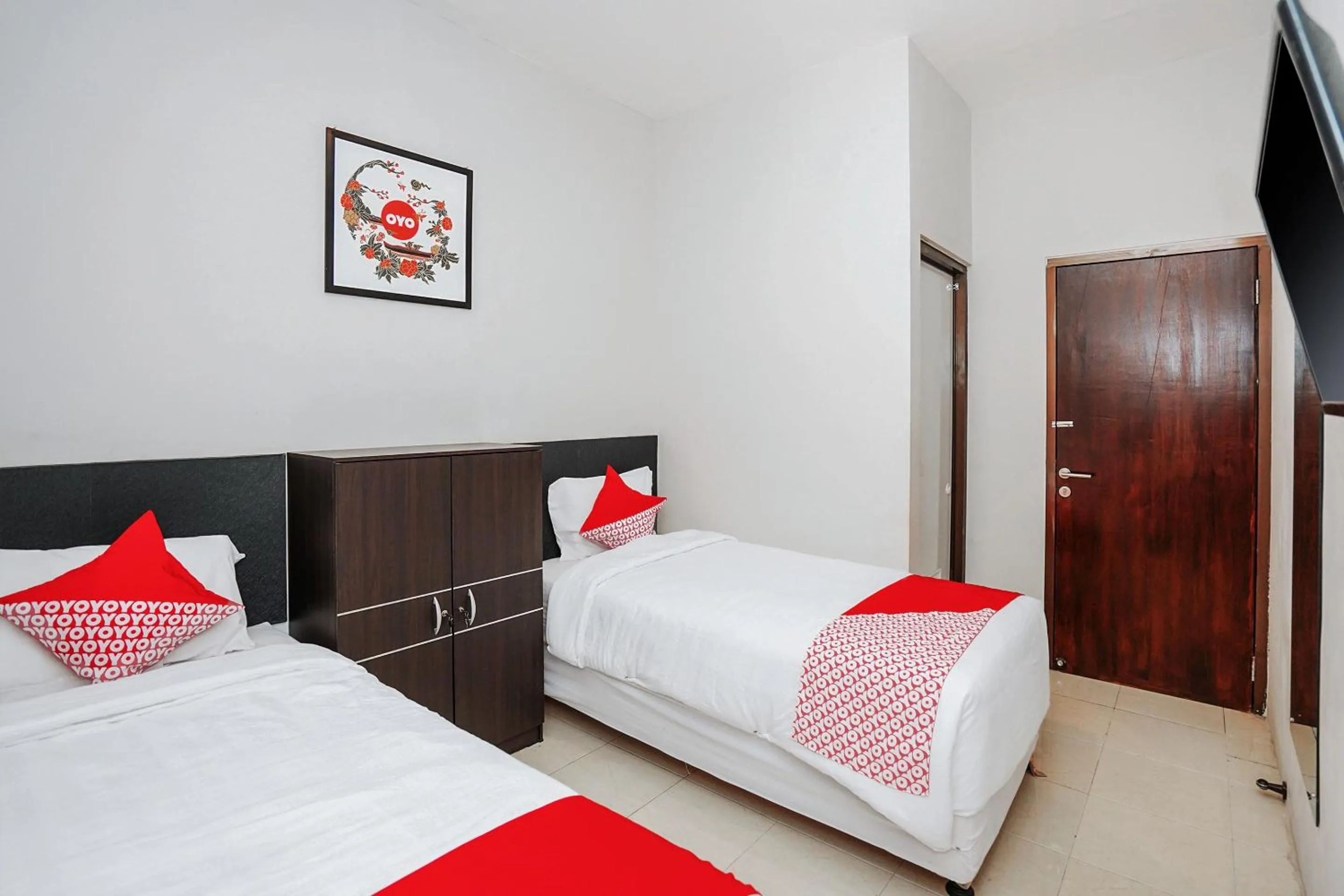 Bedroom, Bed in Super OYO Capital O 1086 '2oscar