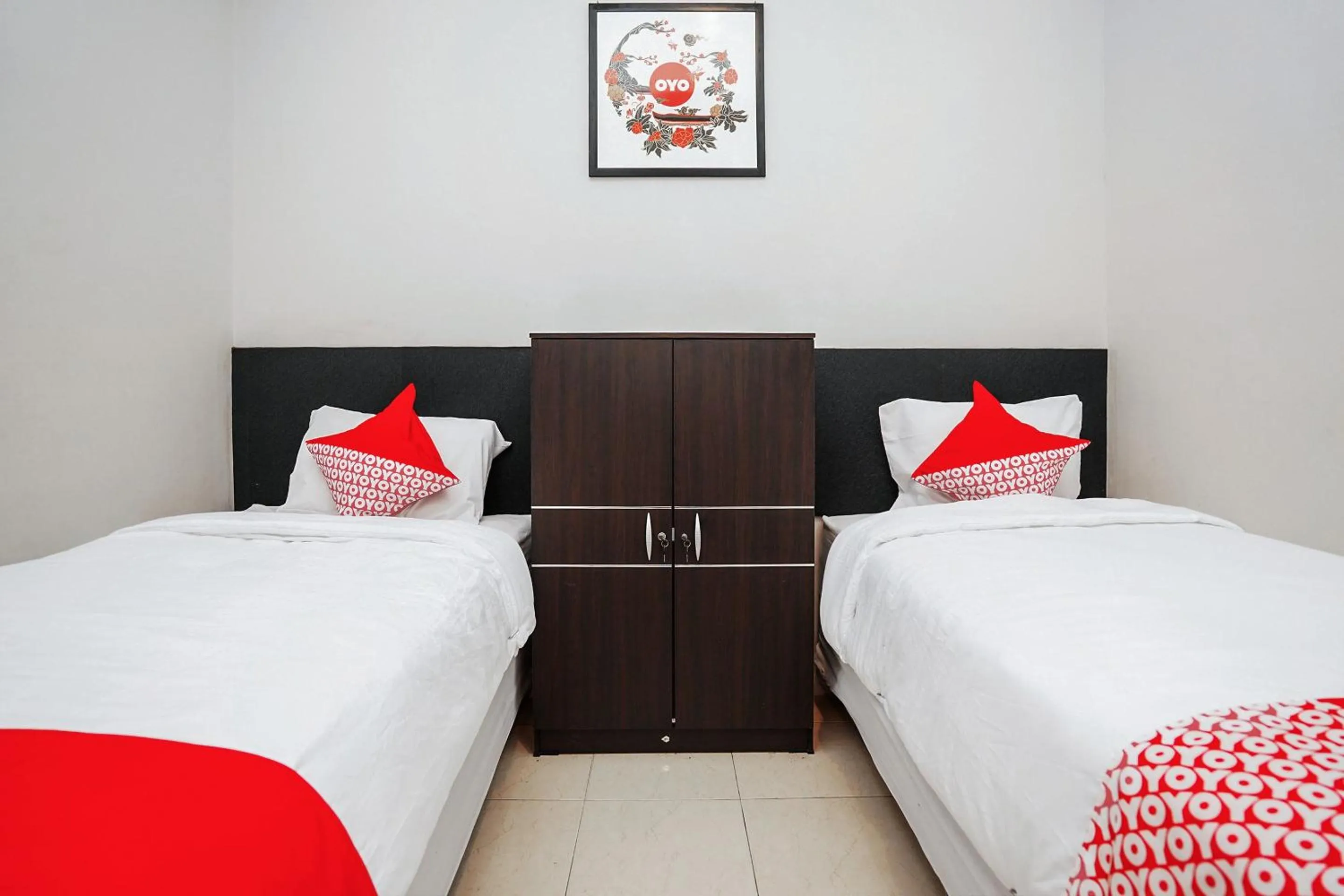 Bedroom, Bed in Super OYO Capital O 1086 '2oscar