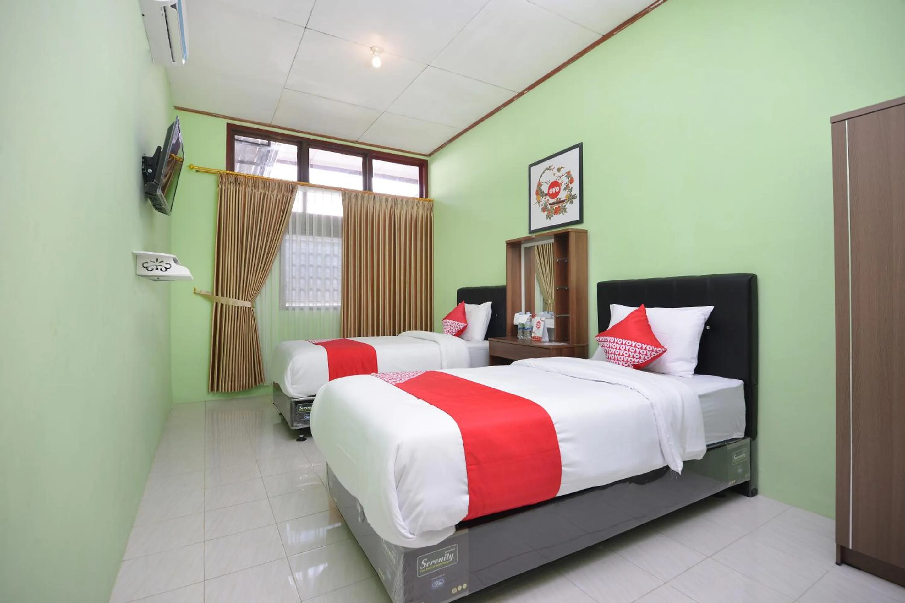 Bedroom in Super OYO 1046 Omah Pathok