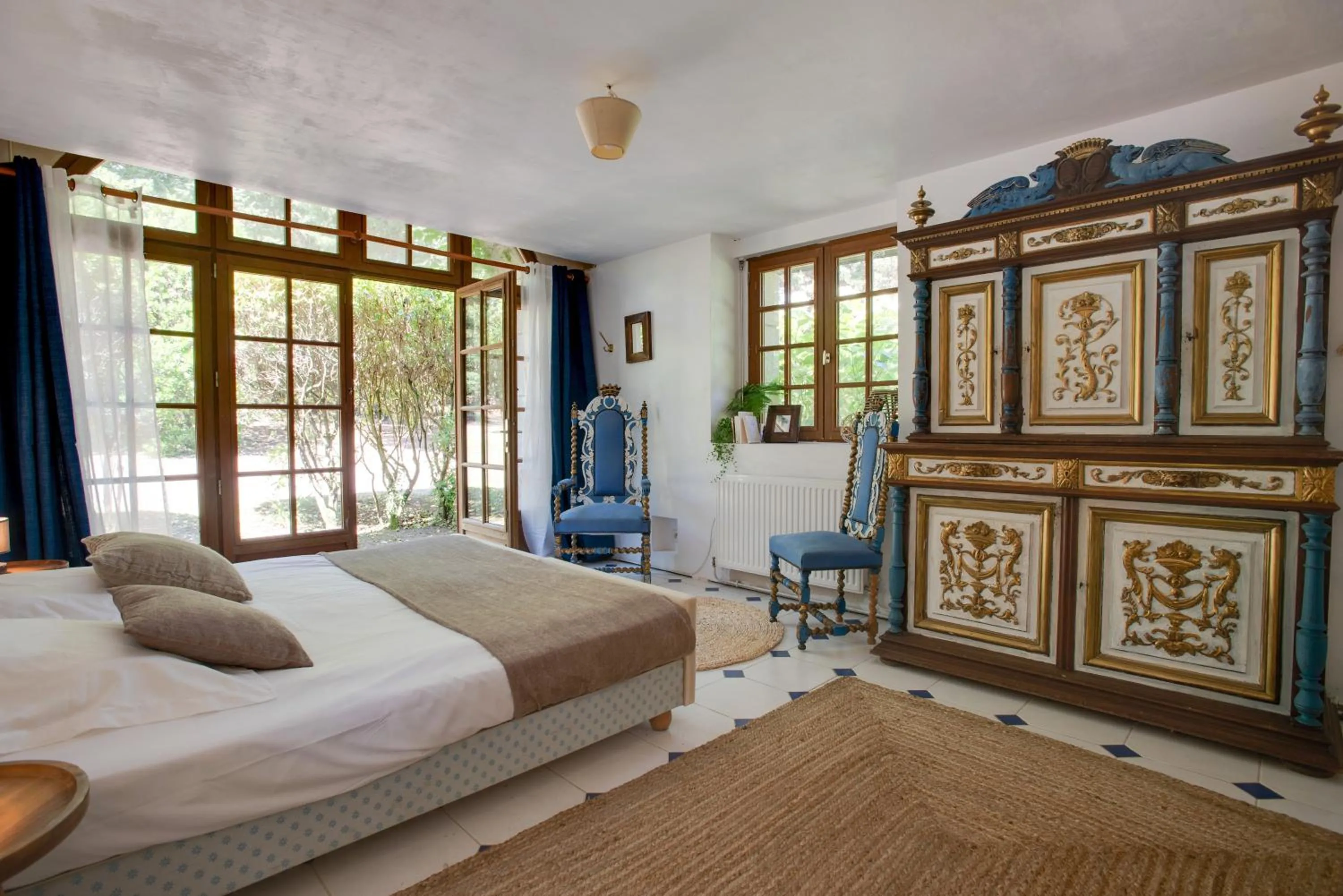 Bedroom, Bed in Le Manoir de Saint Brendan