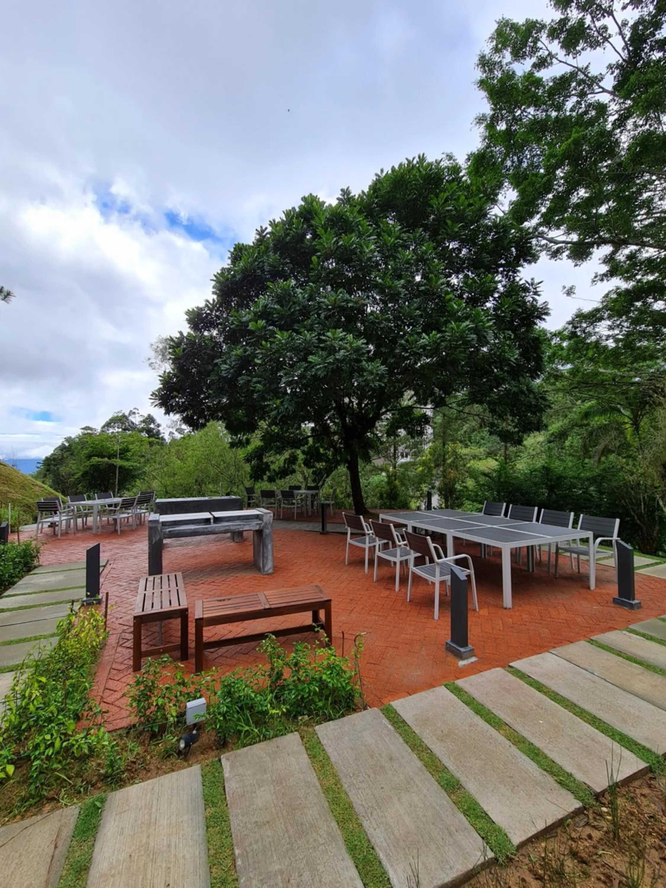 BBQ facilities in Genting View Resort