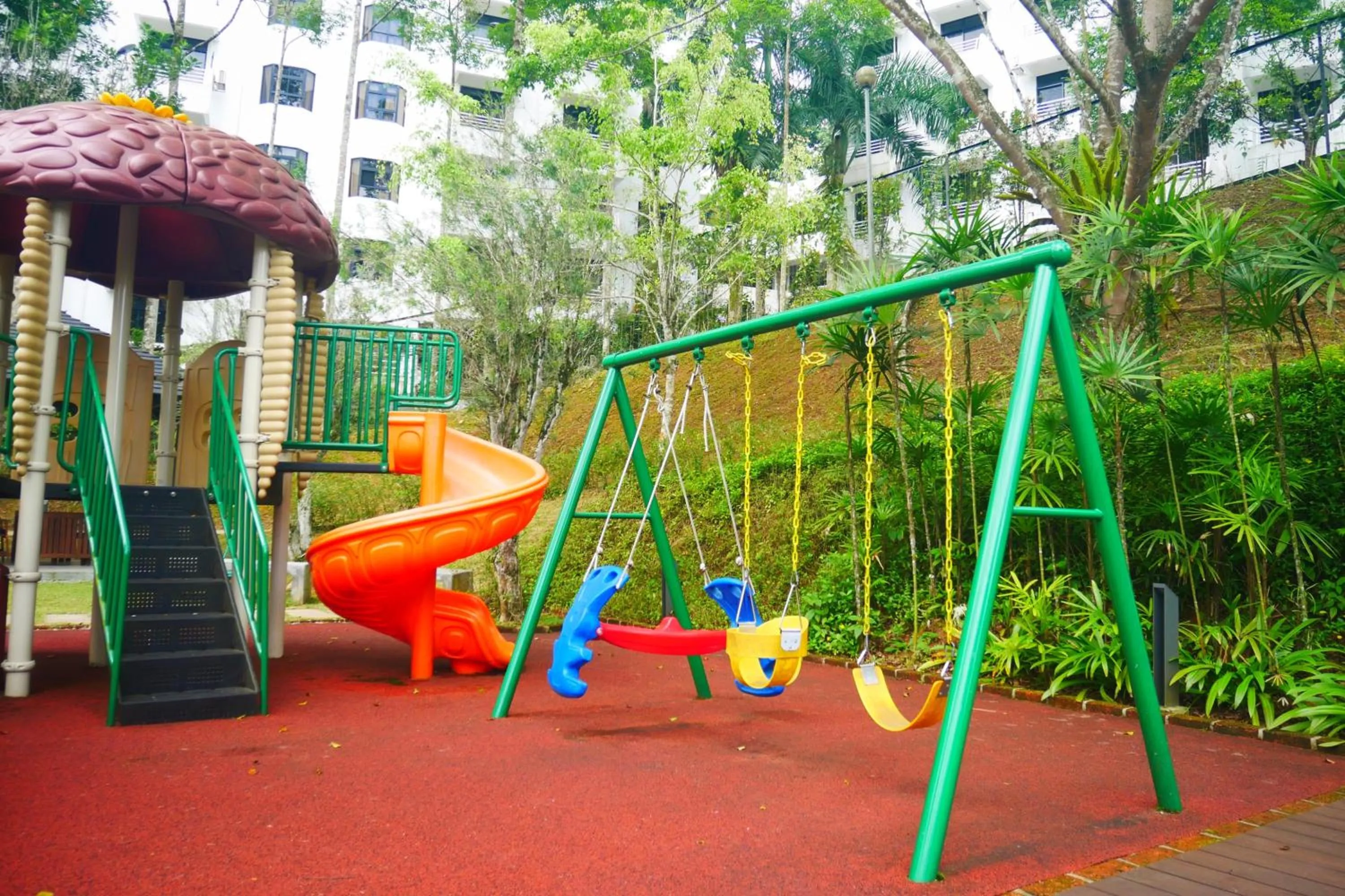 Children play ground in Genting View Resort