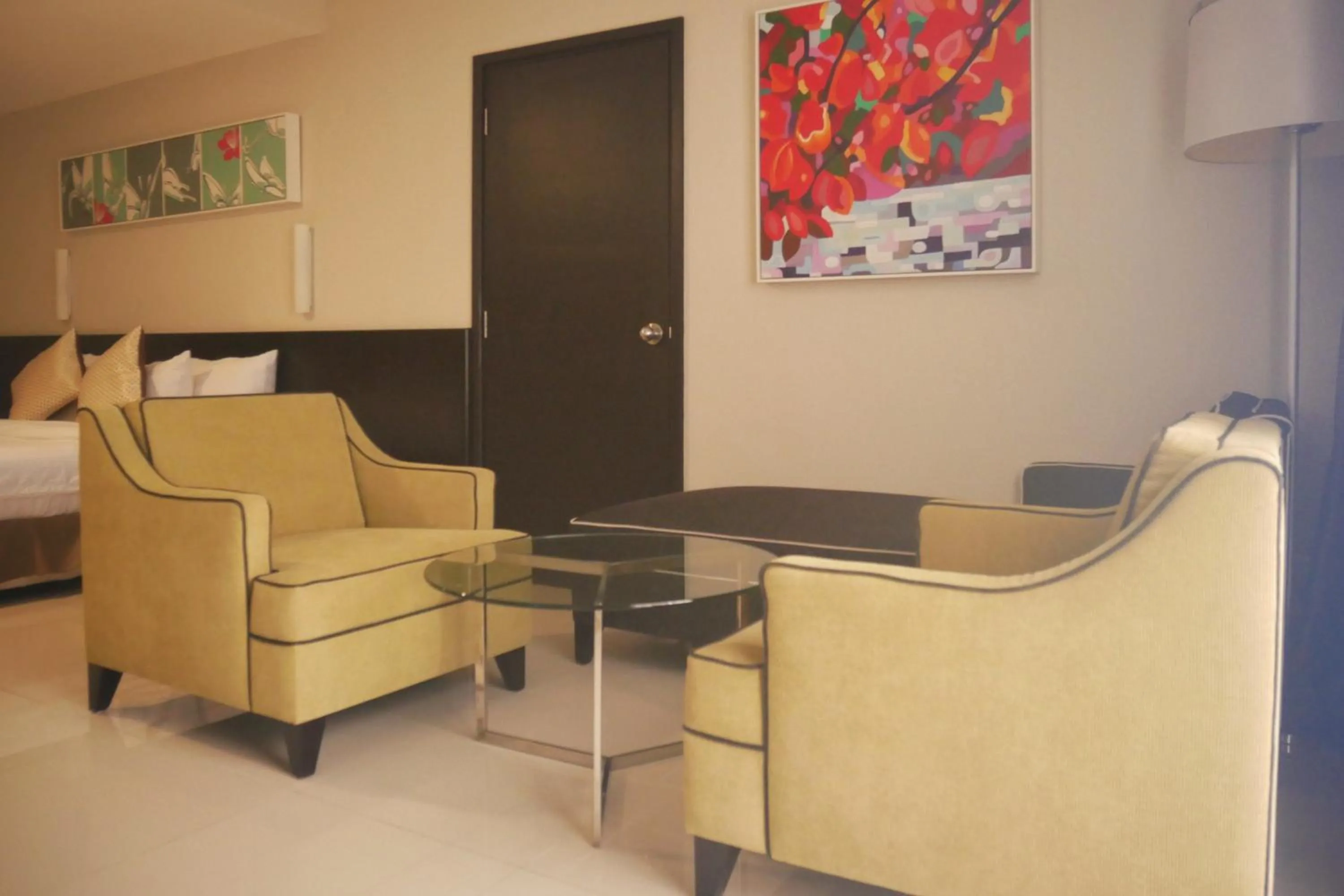 Living room in Genting View Resort