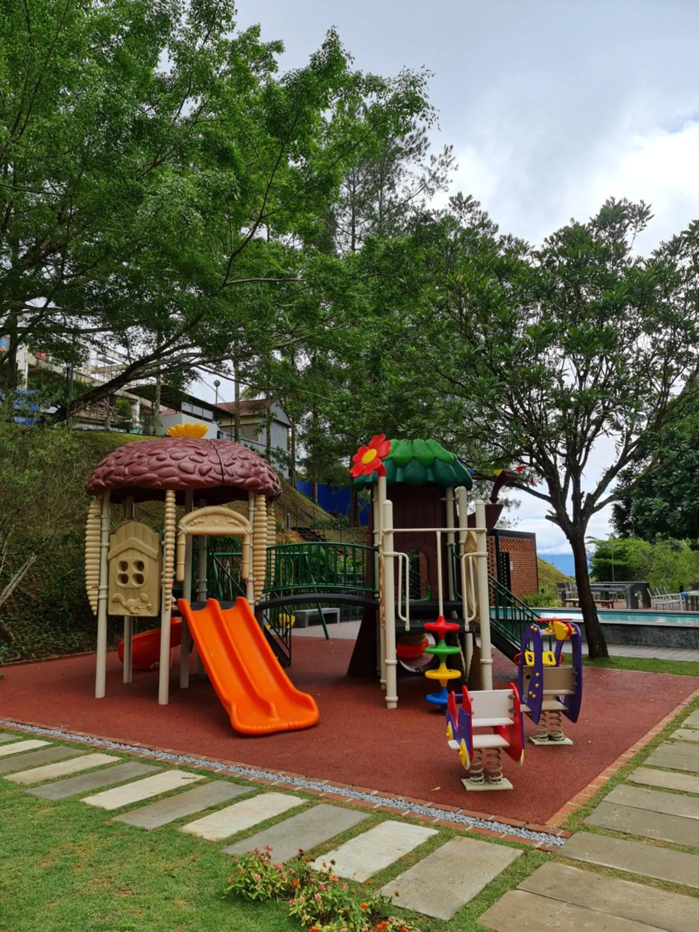 Children play ground in Genting View Resort