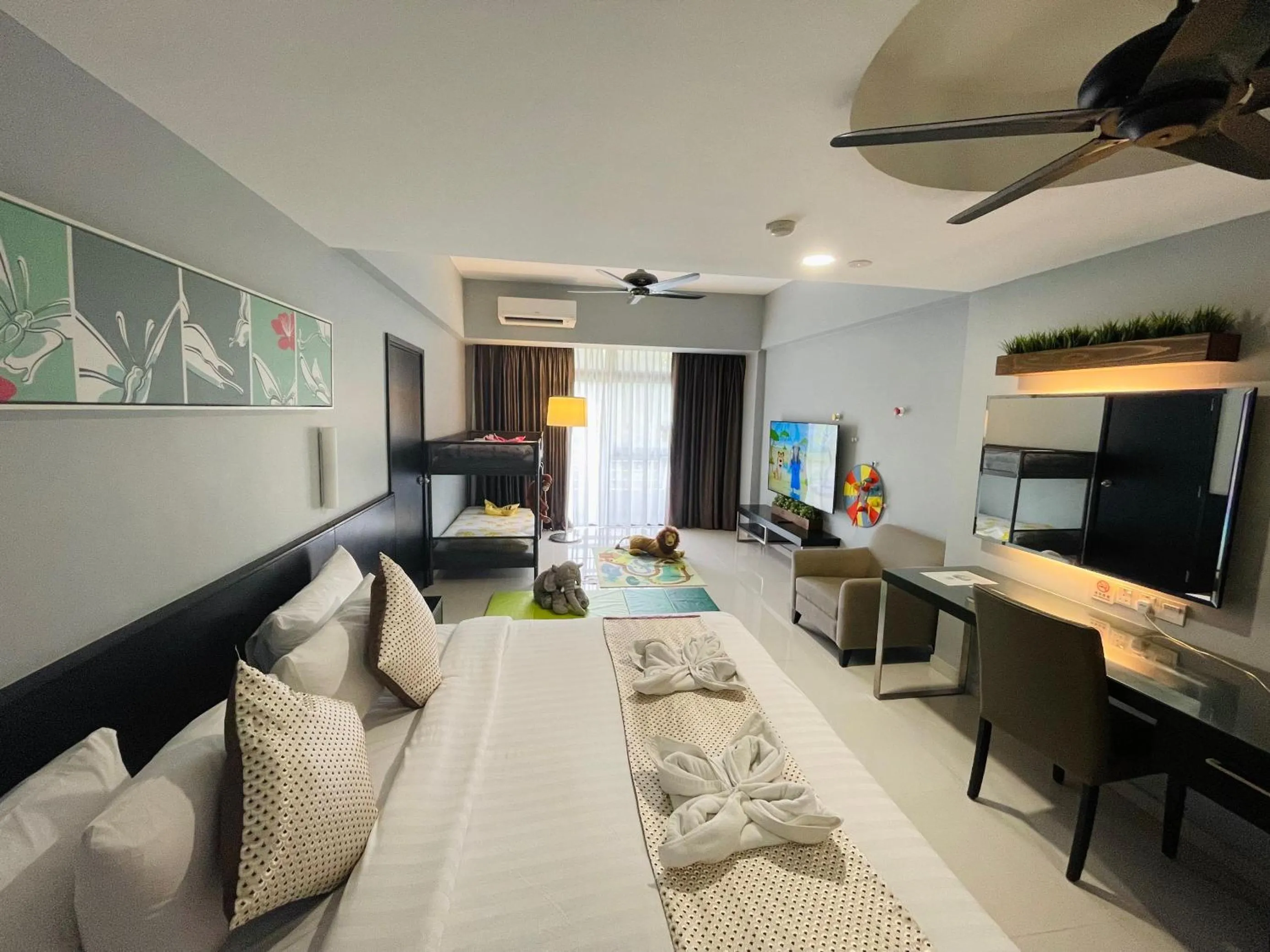 Bed in Genting View Resort