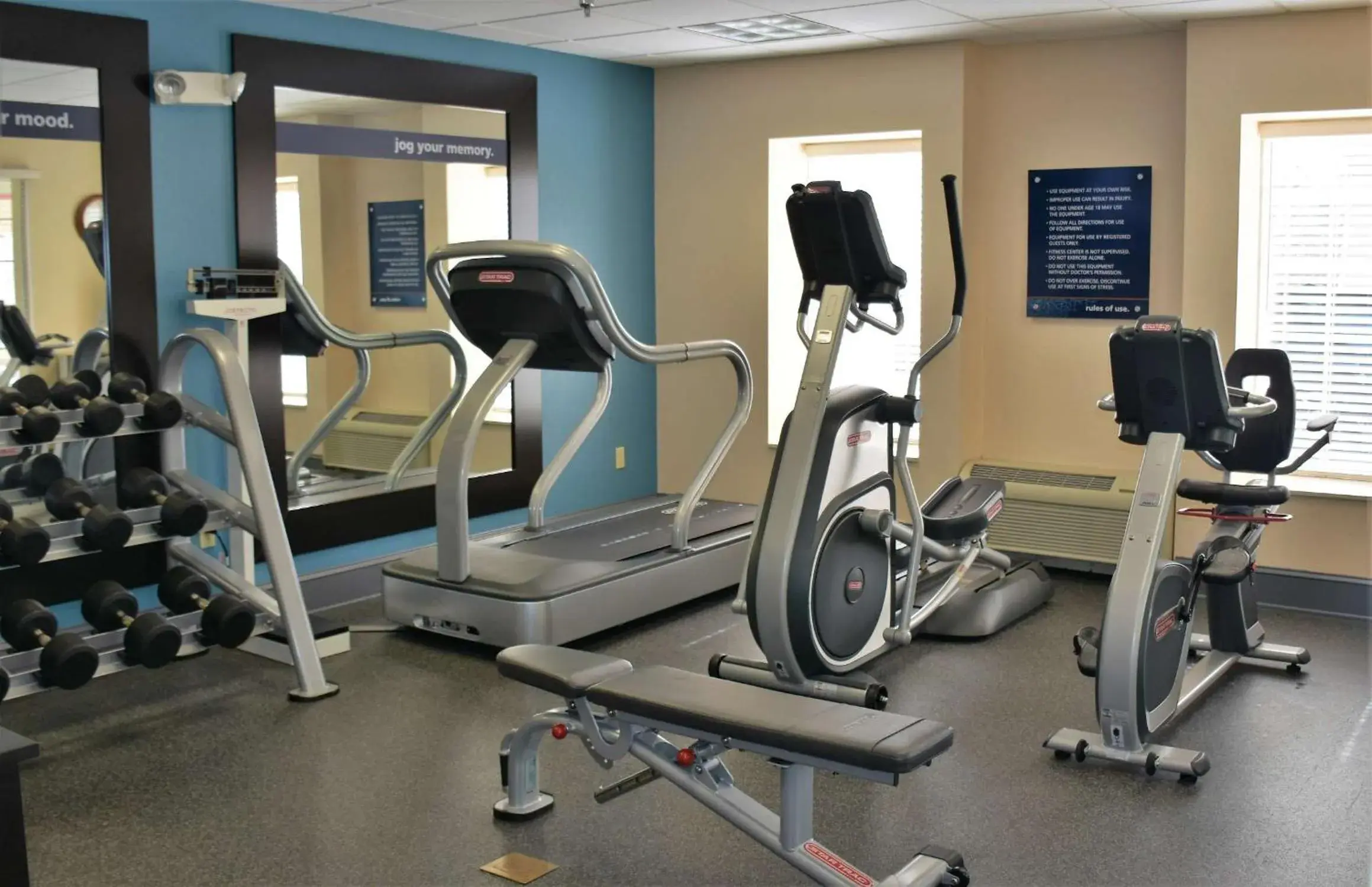 Fitness centre/facilities in Hampton Inn & Suites Chincoteague-Waterfront, Va Fitness centre/facilities in Hampton Inn & Suites Chincoteague-Waterfront, Va
