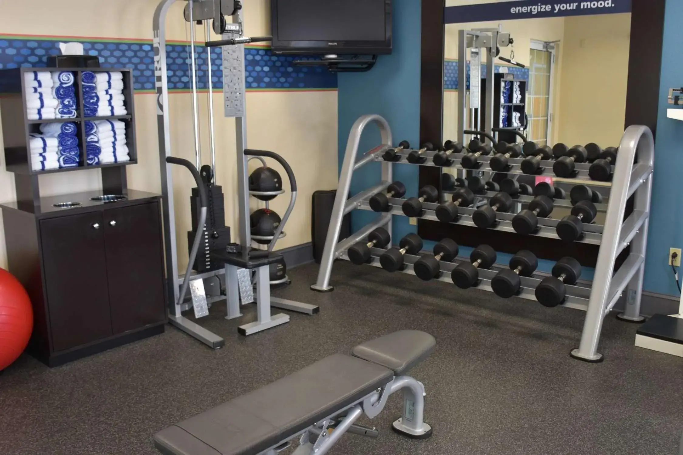 Fitness centre/facilities in Hampton Inn & Suites Chincoteague-Waterfront, Va Fitness centre/facilities in Hampton Inn & Suites Chincoteague-Waterfront, Va