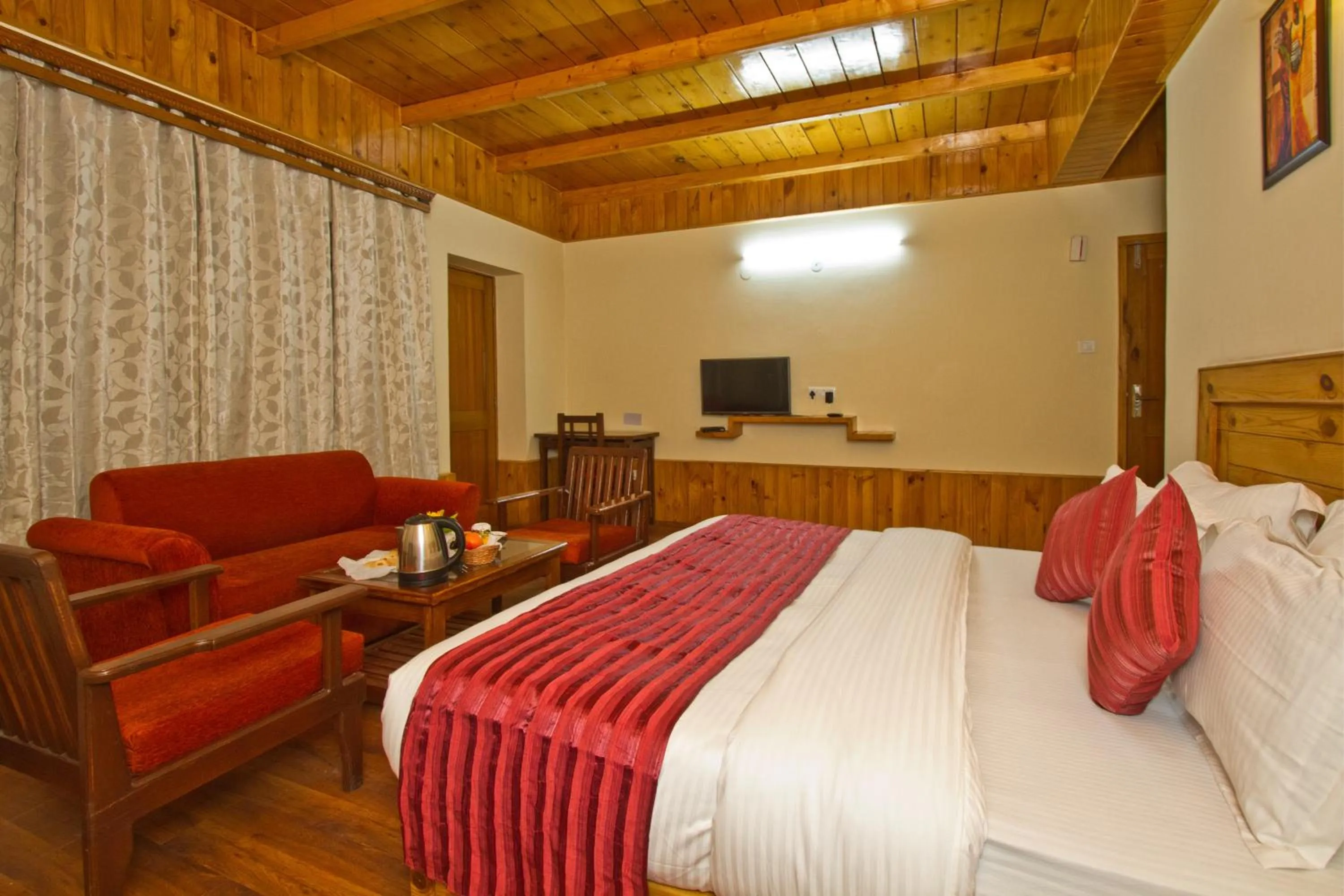 Bed in Hotel Hayer Regency