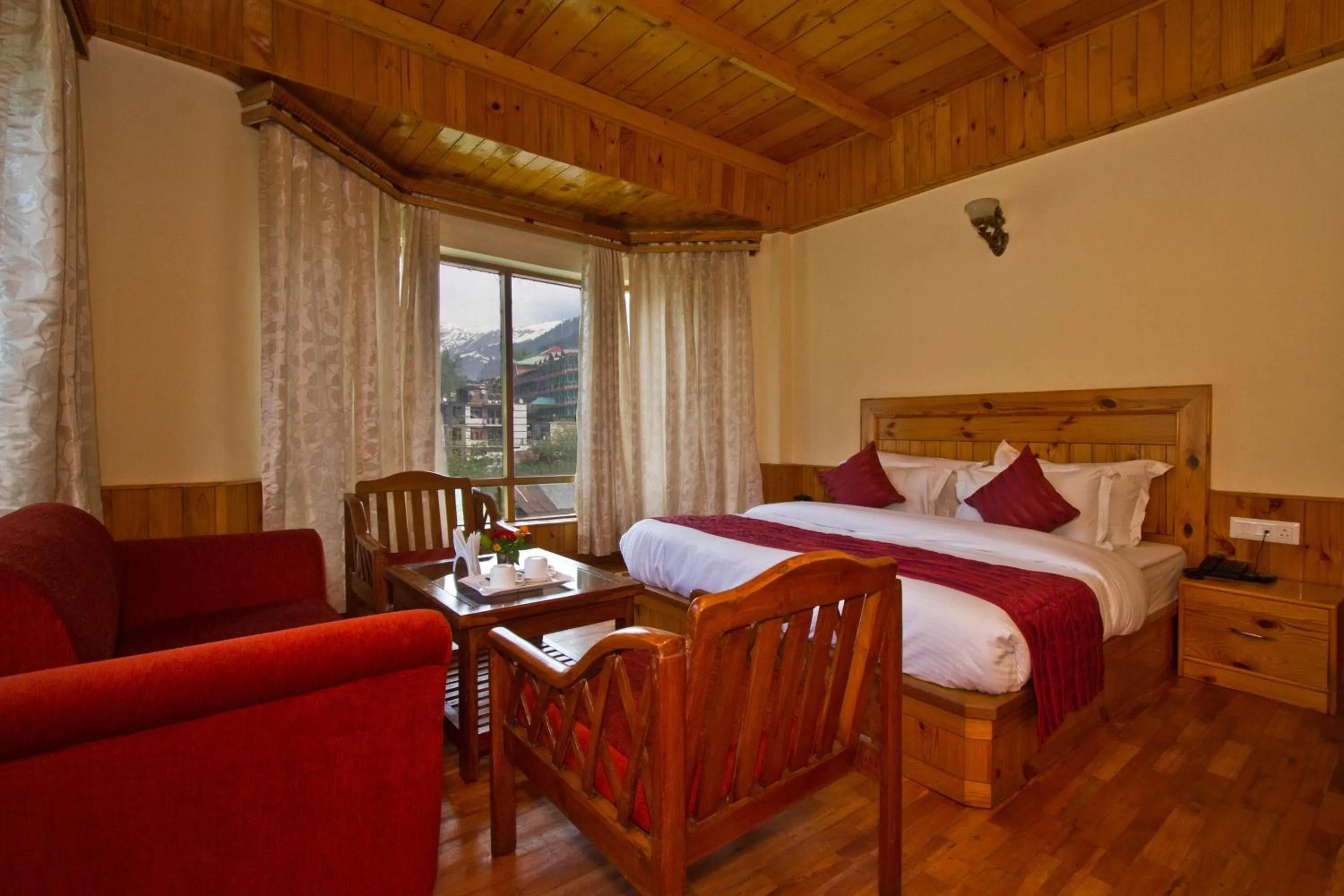 Bed in Hotel Hayer Regency