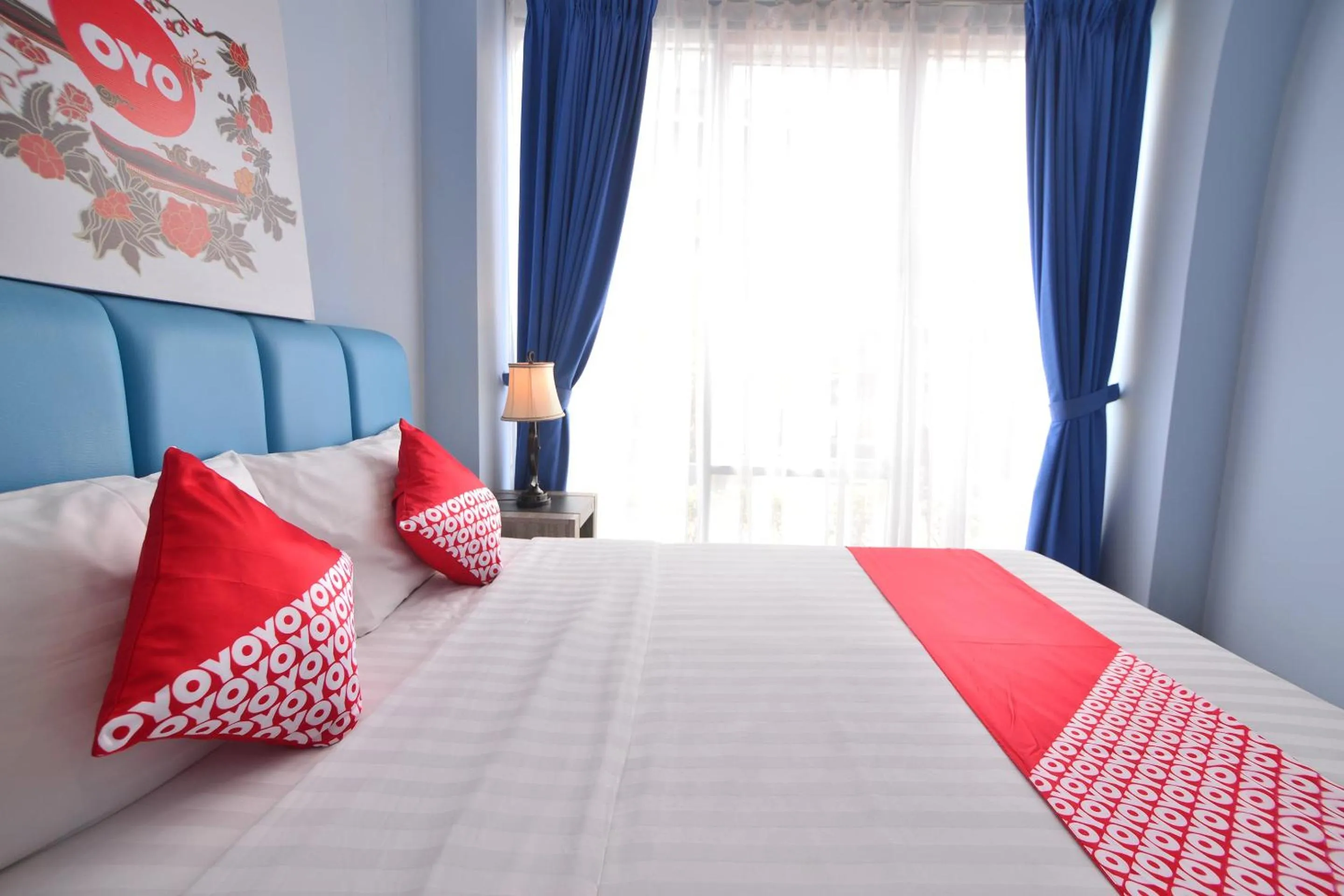 Bedroom, Bed in Hotel O Appartel Cempaka