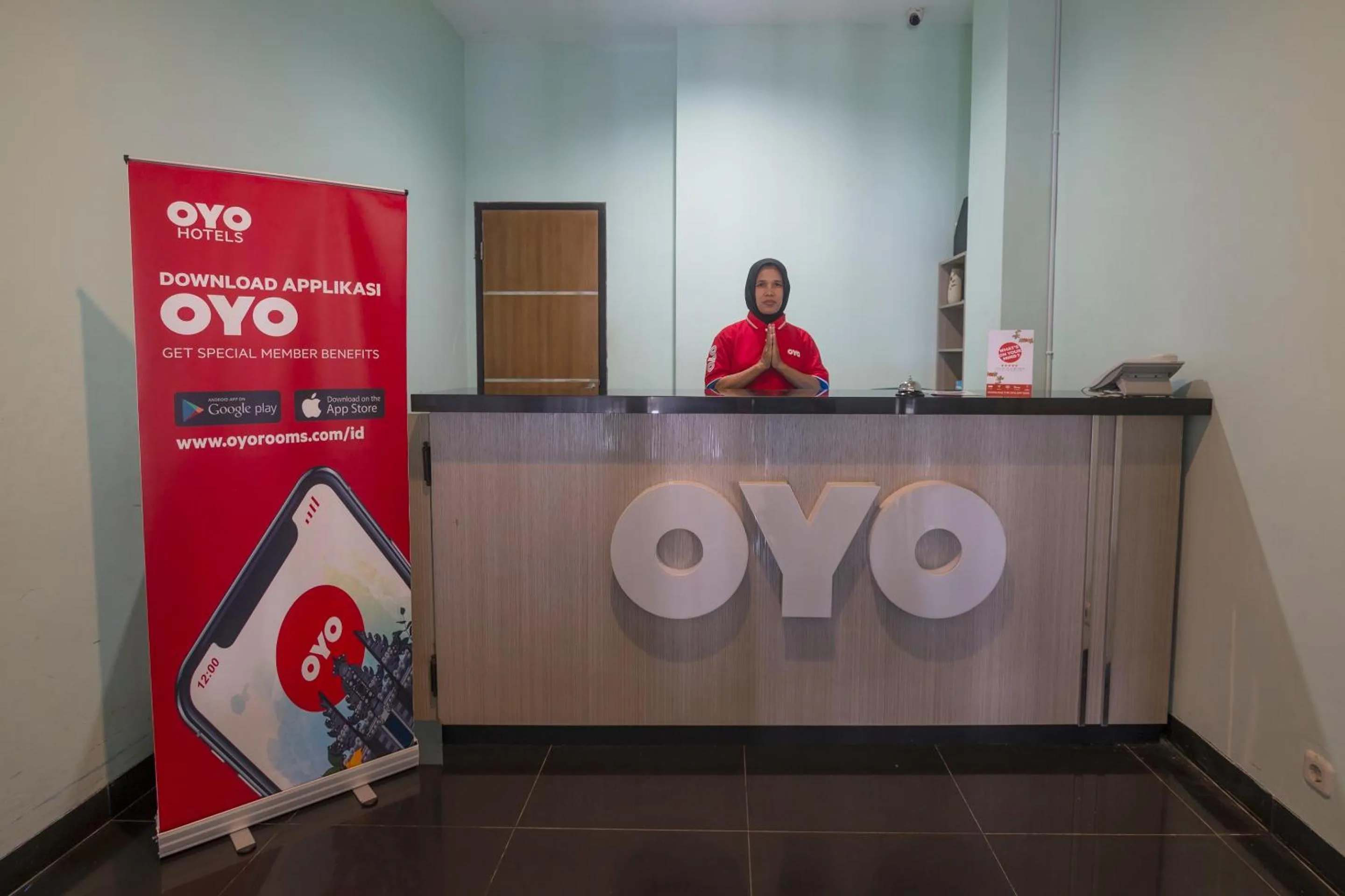 Lobby or reception in Hotel O Appartel Cempaka